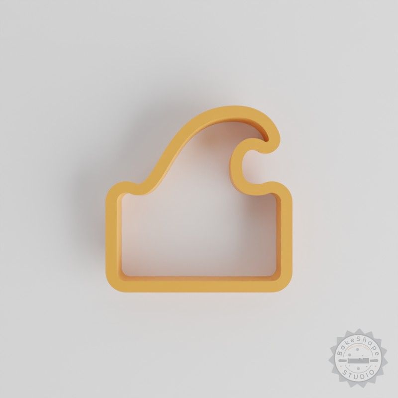 Wave Ocean Cookie & Fondant Shape Cutter Set, 18 Pieces, Multiple Sizes 0.75"-5.00", Nautical Wave Design