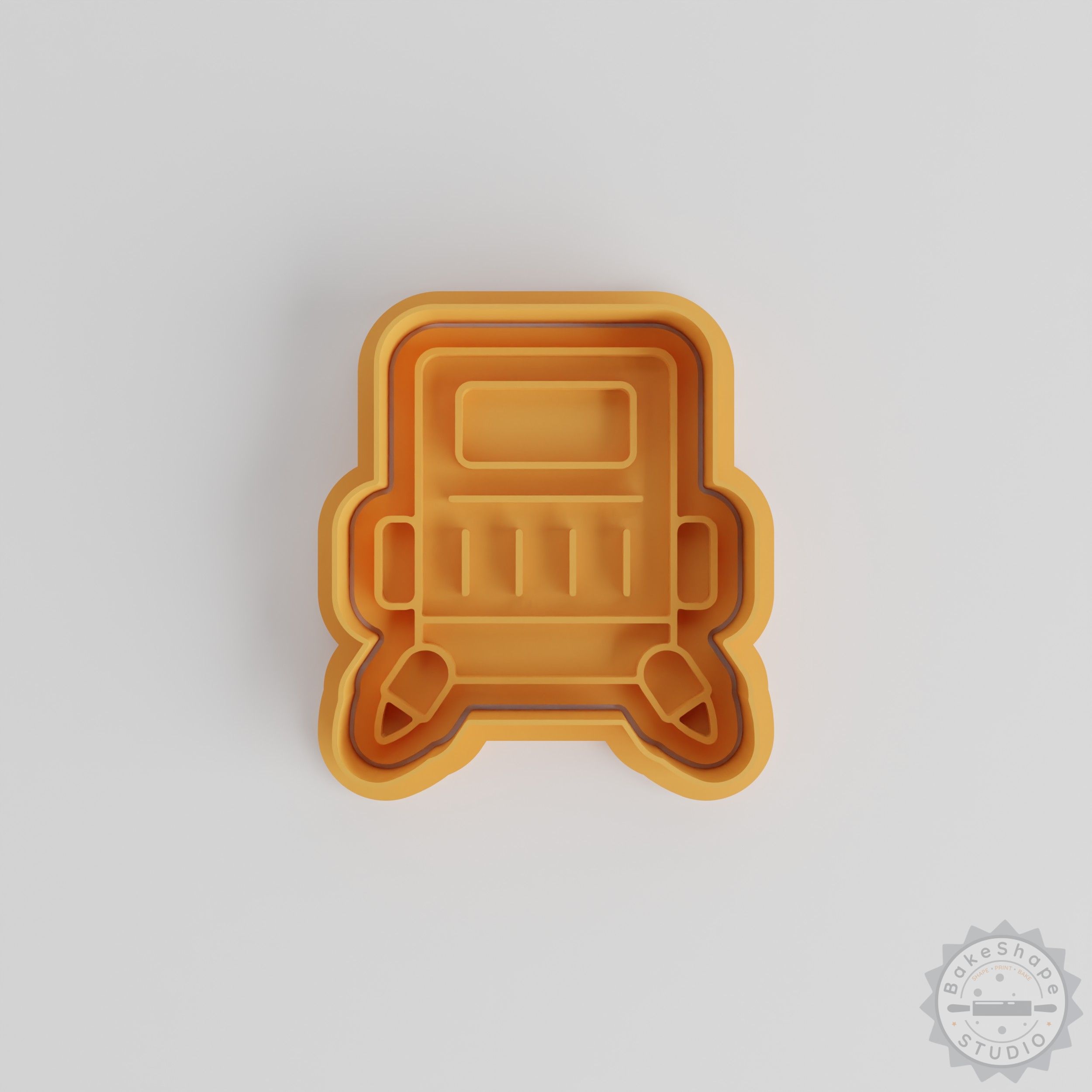 Space Jet Pack Cookie Cutter Set, 6-Piece Shape Stamp, Fondant Tool Kit