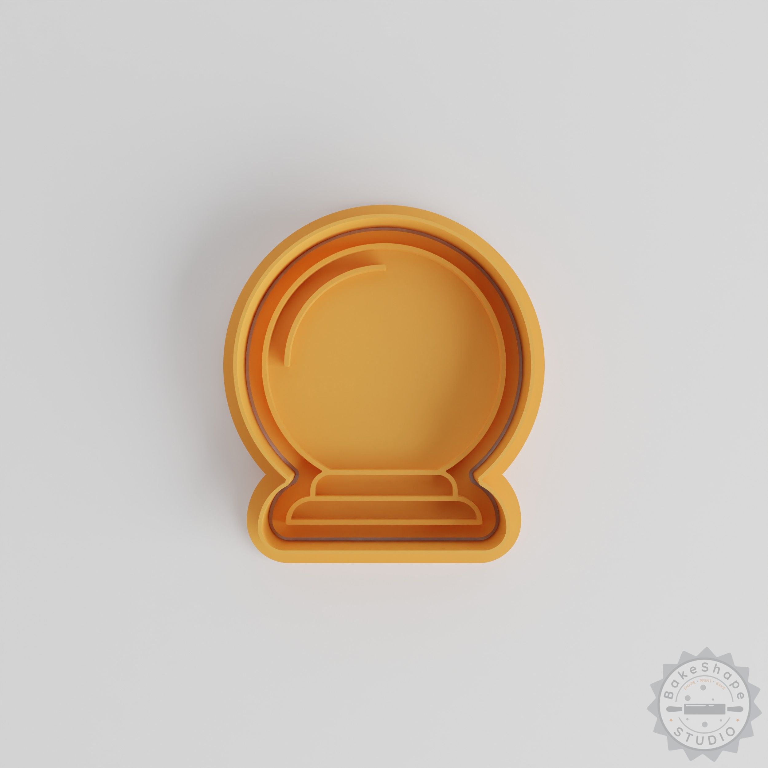 Crystal Ball Cookie Cutter & Stamp Set, 6-Piece, Halloween Magic Fortune Theme, S/M/L Sizes