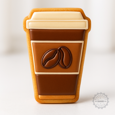 Decorated example 1 of Disposable Coffee Cup Set, Takeaway To Go, Portable Paper Coffee Cups, Perfect for Breakfast, Coffee On the Go
