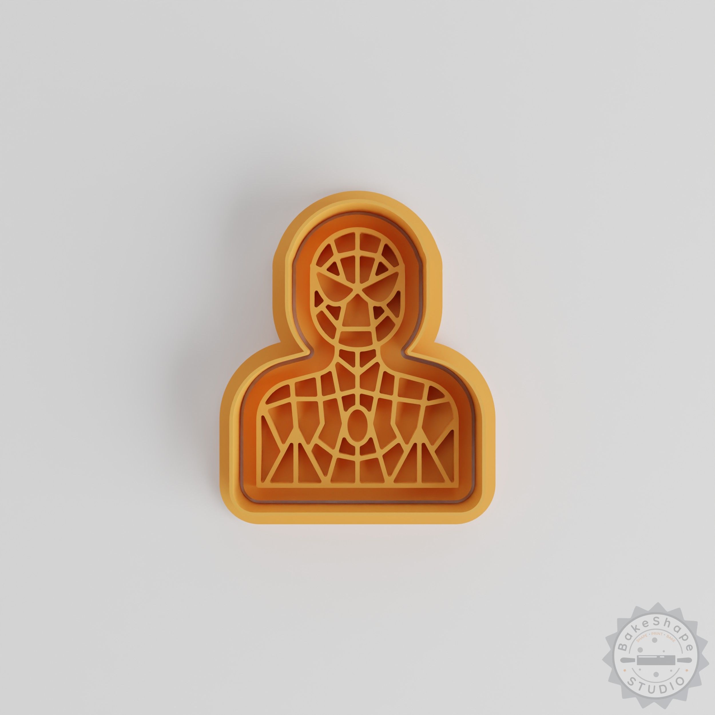 Spider Hero Cookie Cutter and Stamp Set, 6-Piece, S/M/L, Perfect for Fondant