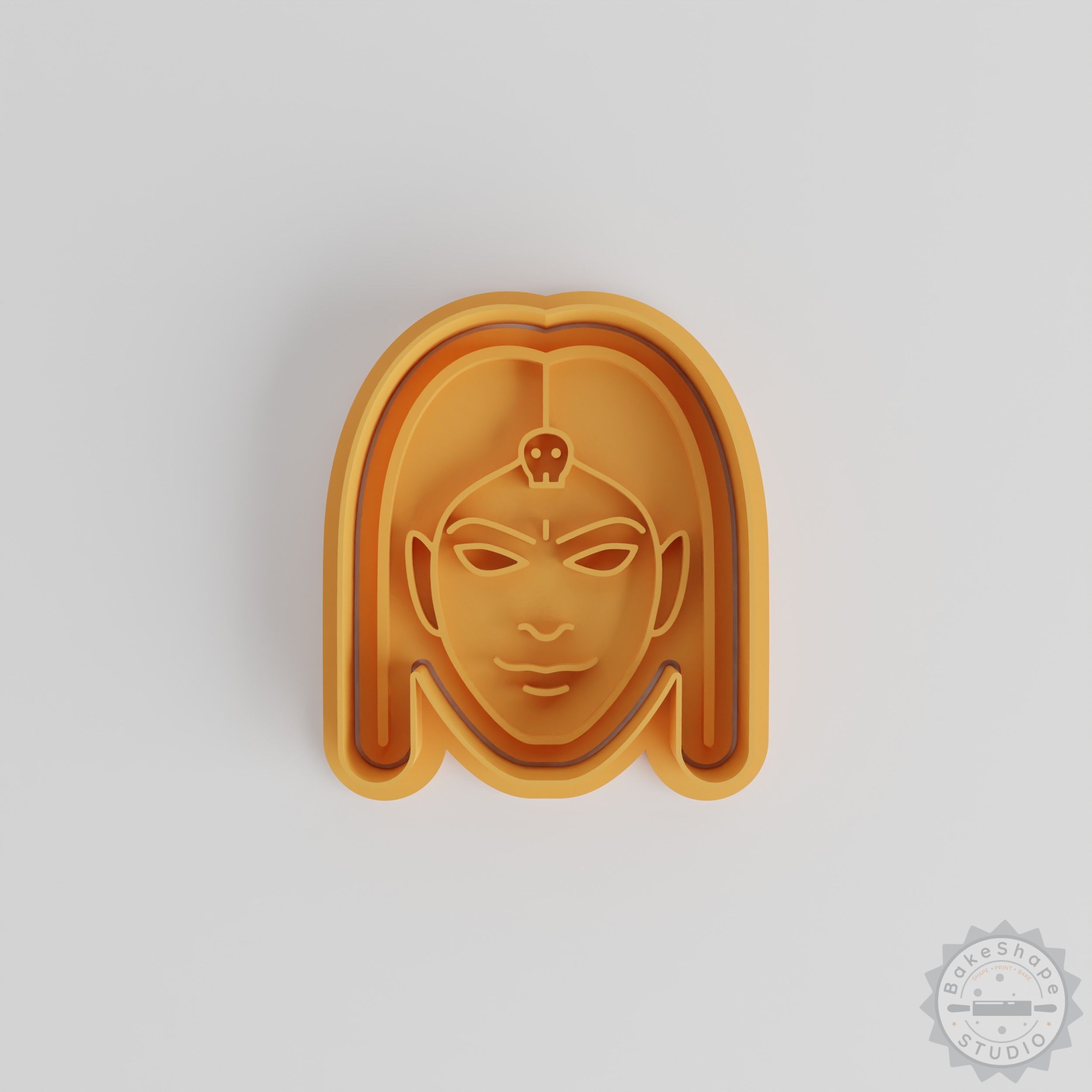 Cookie Shape Cutter and Stamp Set, Fondant Cutter, S/M/L, 6 Pieces