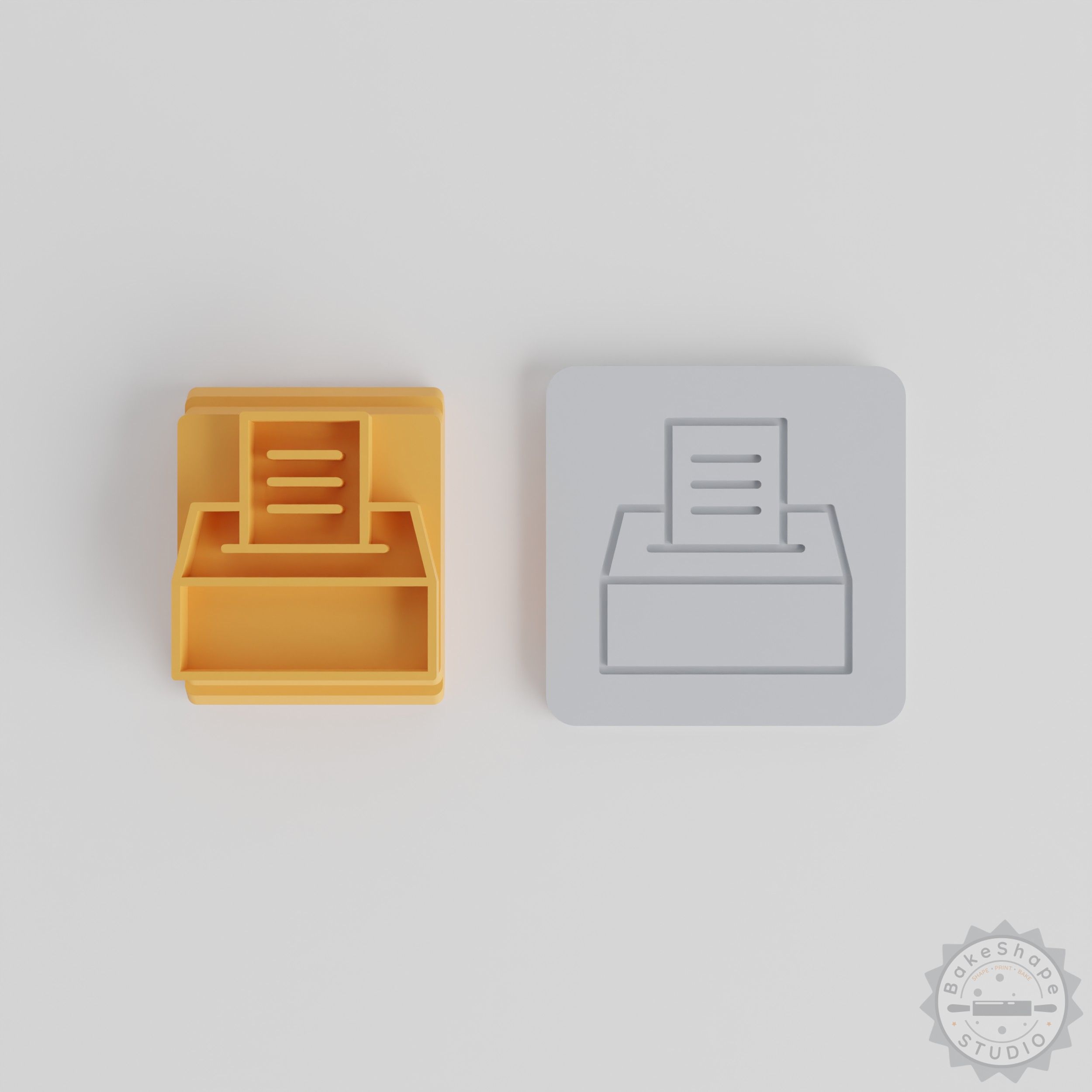 Vote Stamp Tile Set, 5 Sizes for Clay, Cookie, Fondant Designs