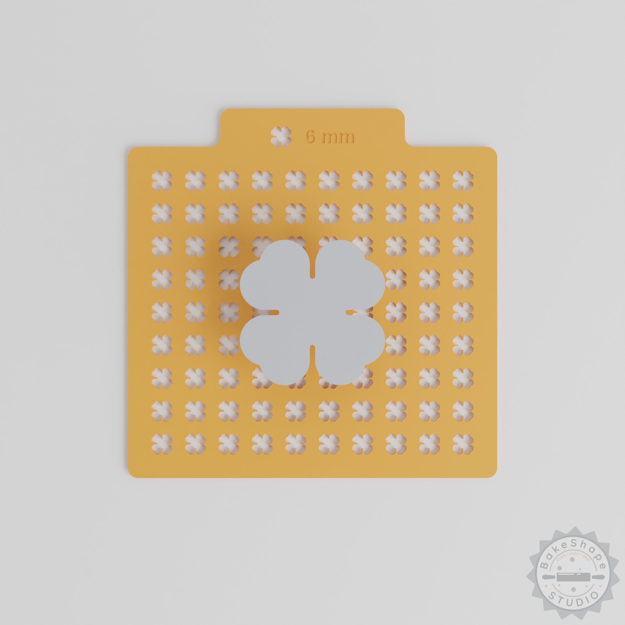 Clover Sprinkle Stencil, 5-Sizes for Cake Decorating, Compatible with Sprinkles, Sugar, Cocoa & More