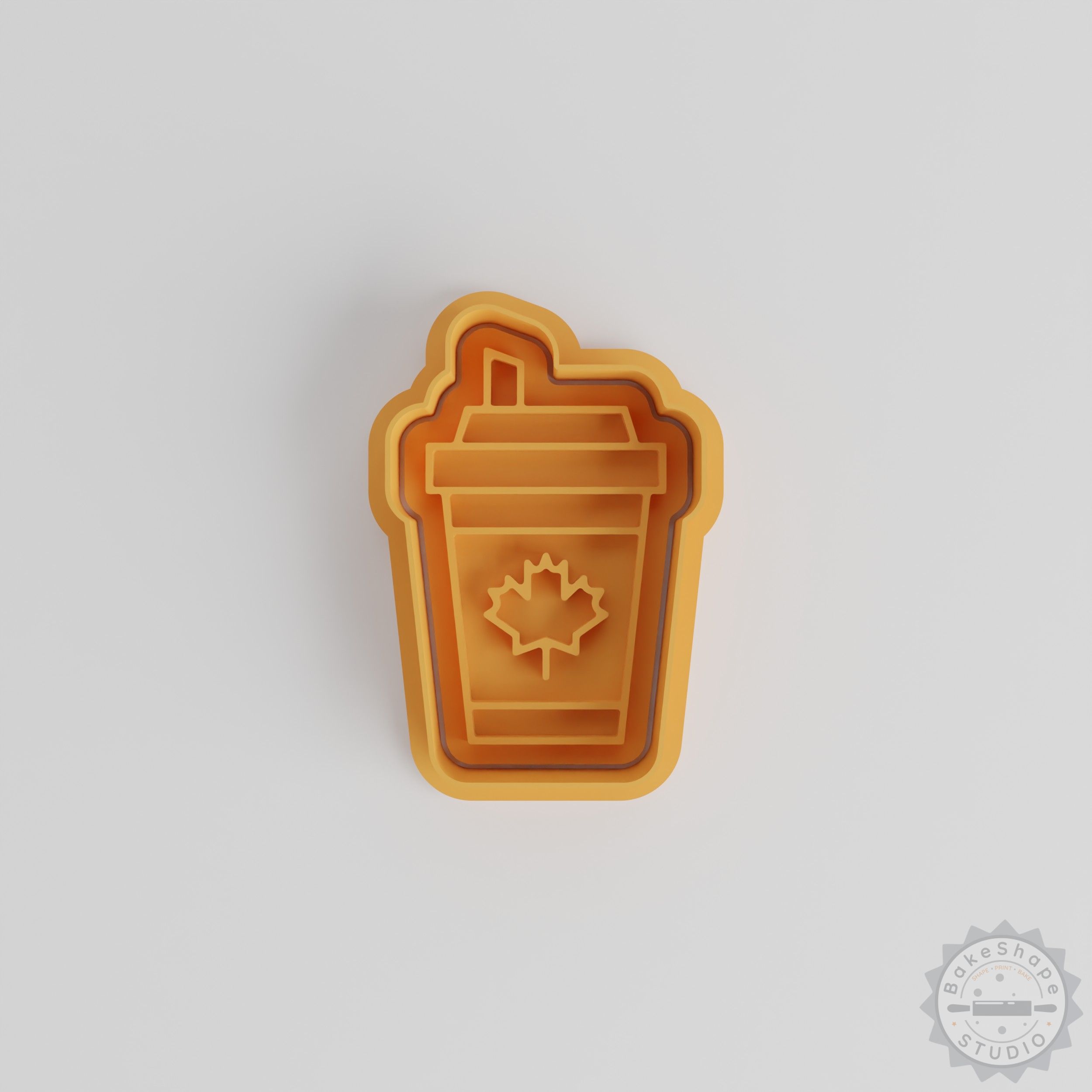 Drink Shape Cutter and Stamp Set, 6-Piece, Cookie and Fondant Cutting Tool, S/M/L Sizes