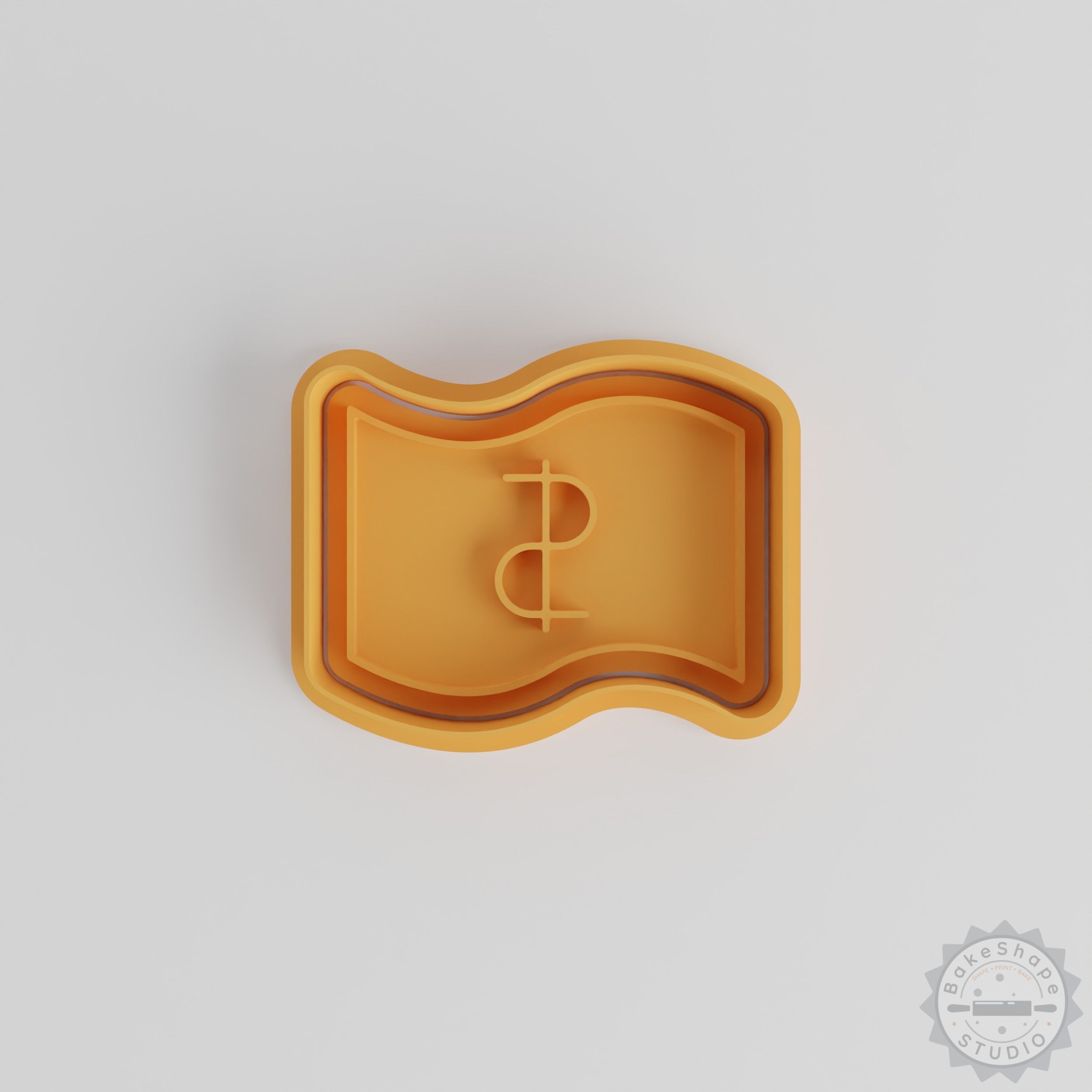 Money Cookie Cutter and Stamp Set, 6-Piece, Perfect for Cookies and Fondant