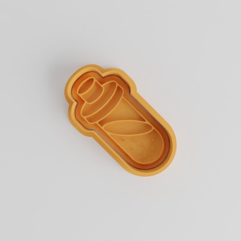 Potion Shape Cutter and Stamp Set, Perfect for Cookies and Fondant, Includes 6 Pieces in Sizes S/M/L