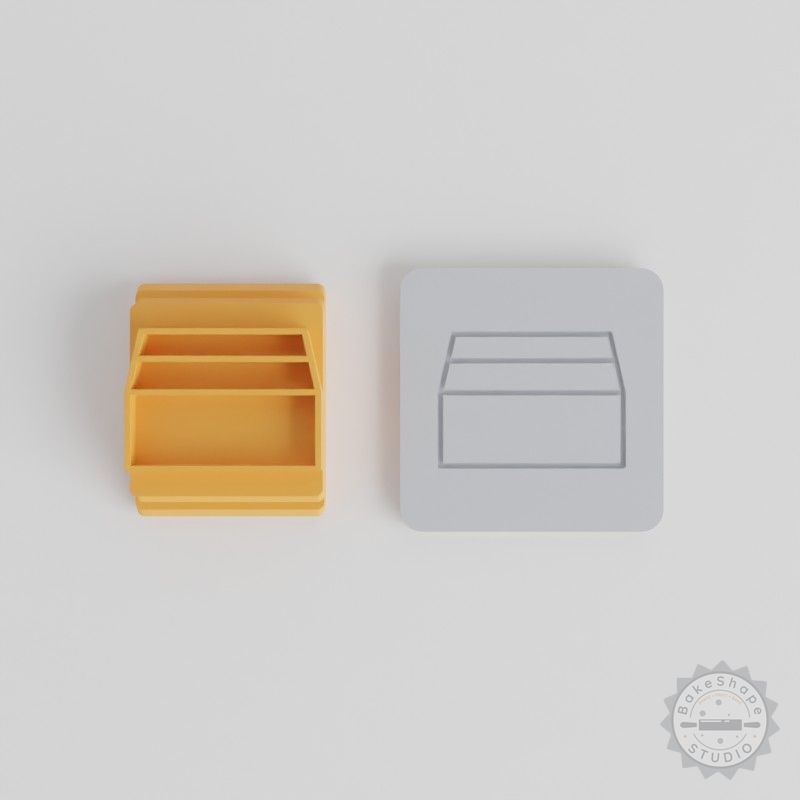Clay & Cookie Stamp Tile Set with 5 Motif Sizes, Perfect for Fondant, Soft Material Craft