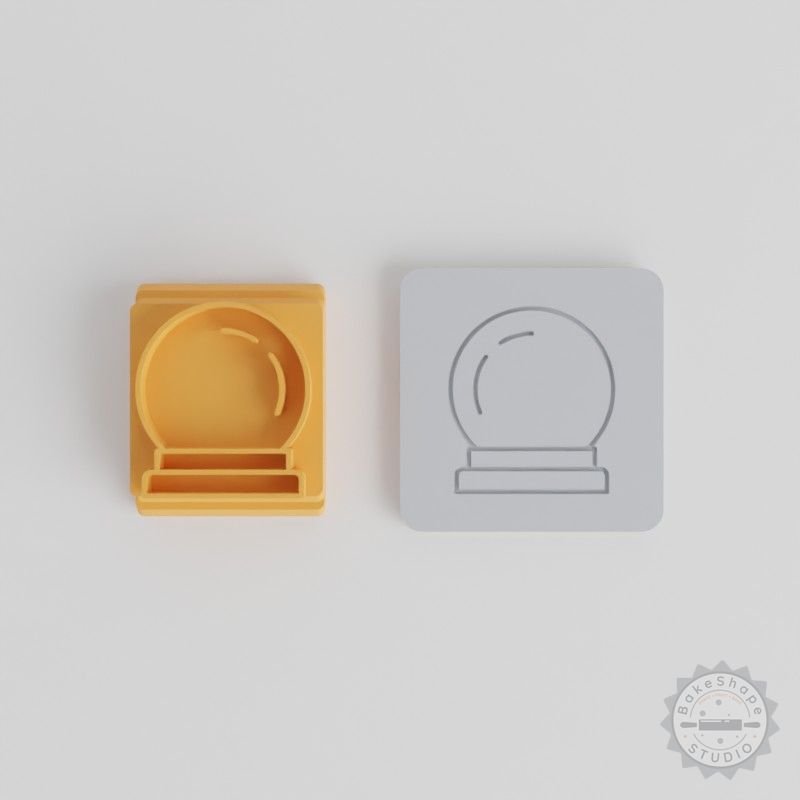 Magic Ball Stamp Tile Set, 5 Sizes for Clay Cookies Fondant, Fairy-tale Design