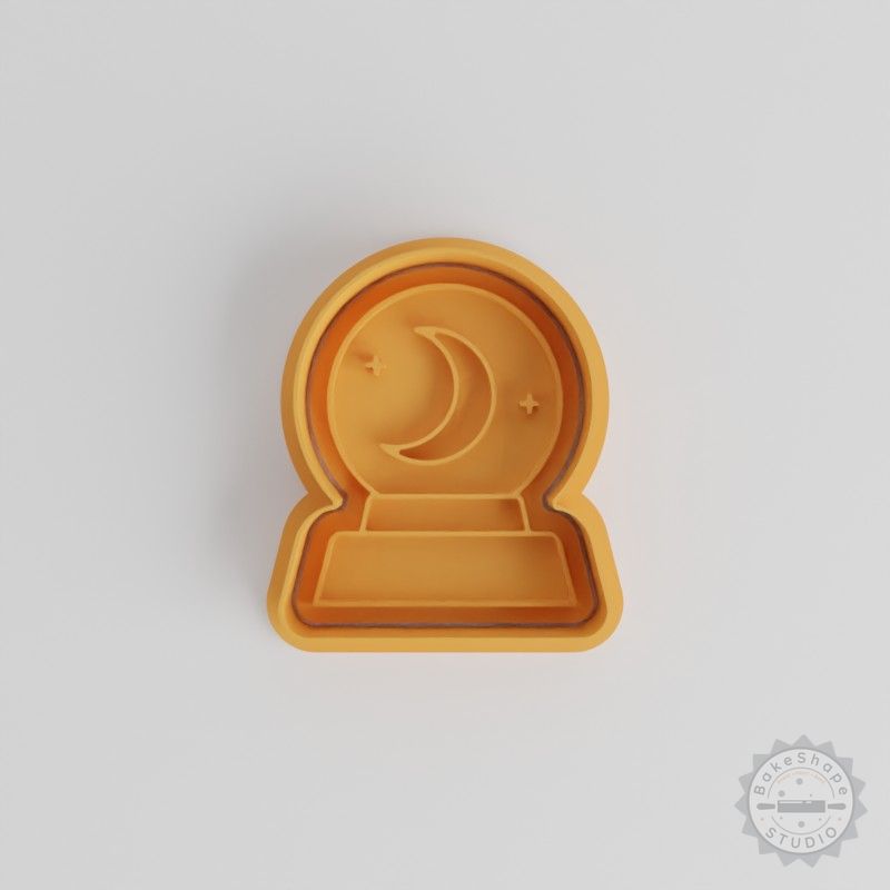 Magic Ball Cookie Cutter & Stamp Set, 6-Piece, Perfect for Cookies & Fondant, S/M/L Sizes