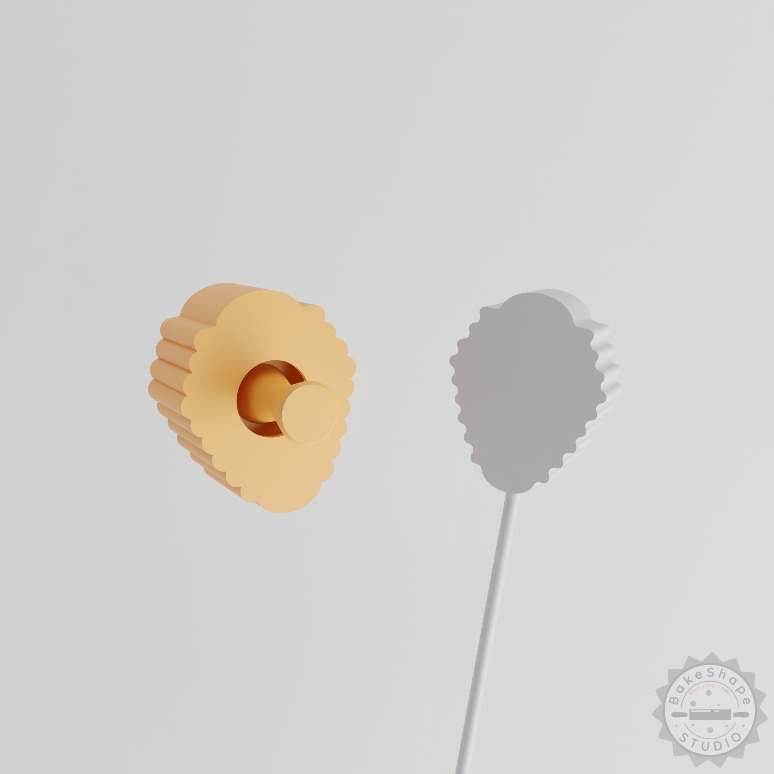 Honeycomb Cake Pop Mold Set, Beehive Design, 2-Piece Hexagon Nest Mold for Bee-Themed Baking