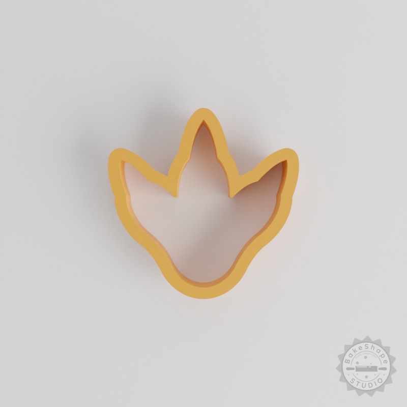 Dinosaur Foot Shape Cutter, 18-Piece Set, Perfect for Cookies, Fondant, Clay, Jurassic Step, Prehistoric Track, Sizes 0.75" - 5.00"