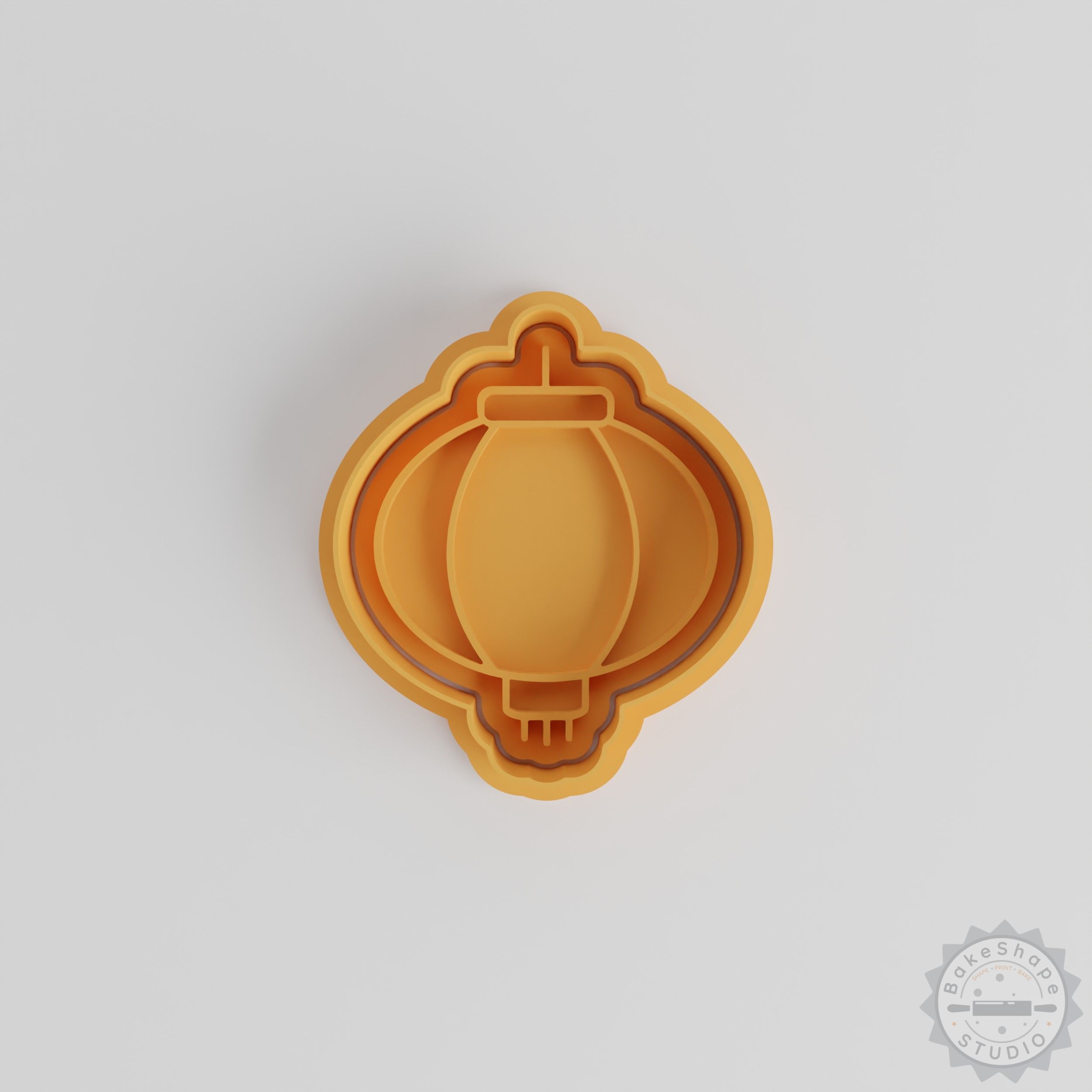 Lantern Shape Cutter & Stamp Set, Perfect for Cookies & Fondant, 6-Piece, Asian New Year Design