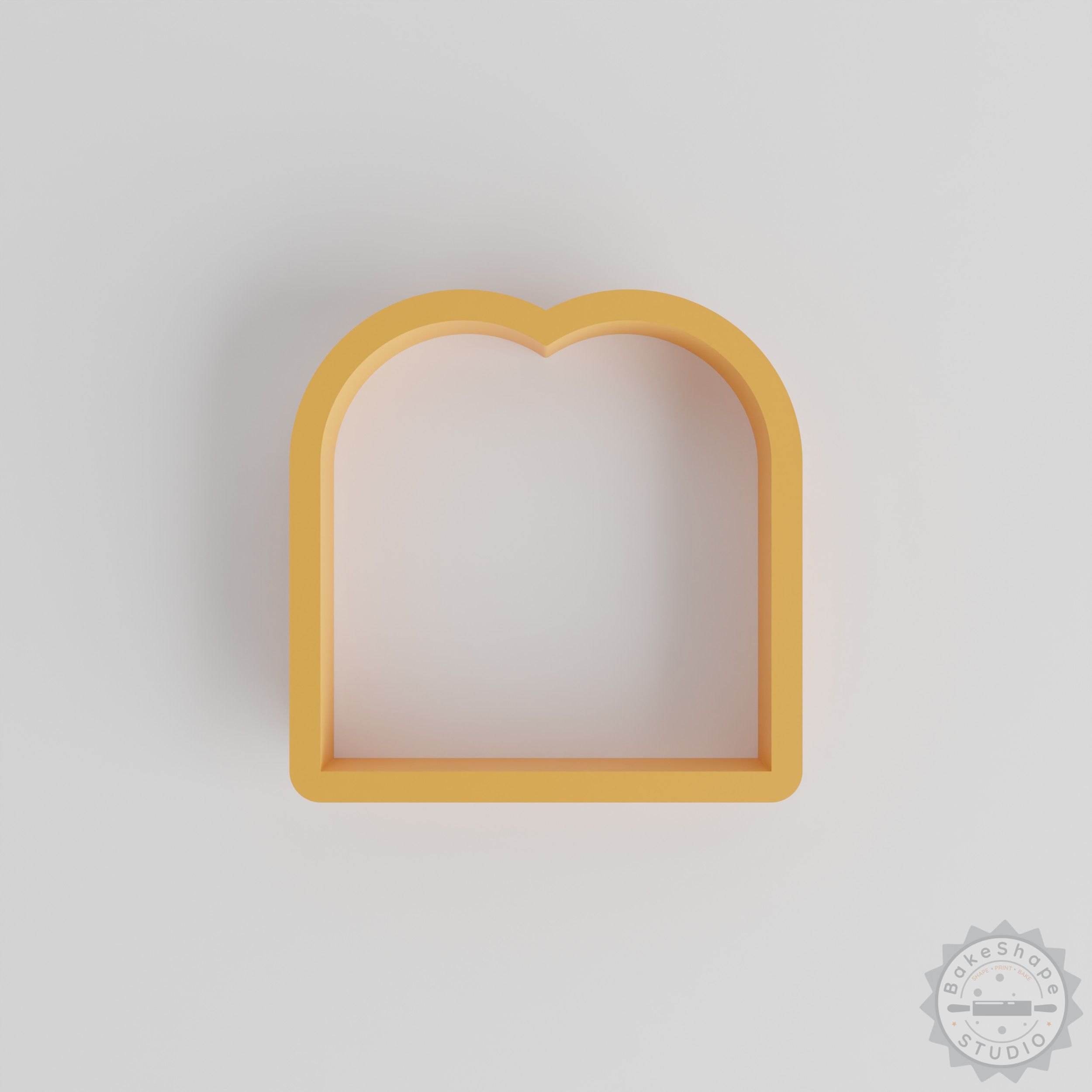 Geometric shape cutter set STL file for 3D printing to create cookies, fondant, and clay designs