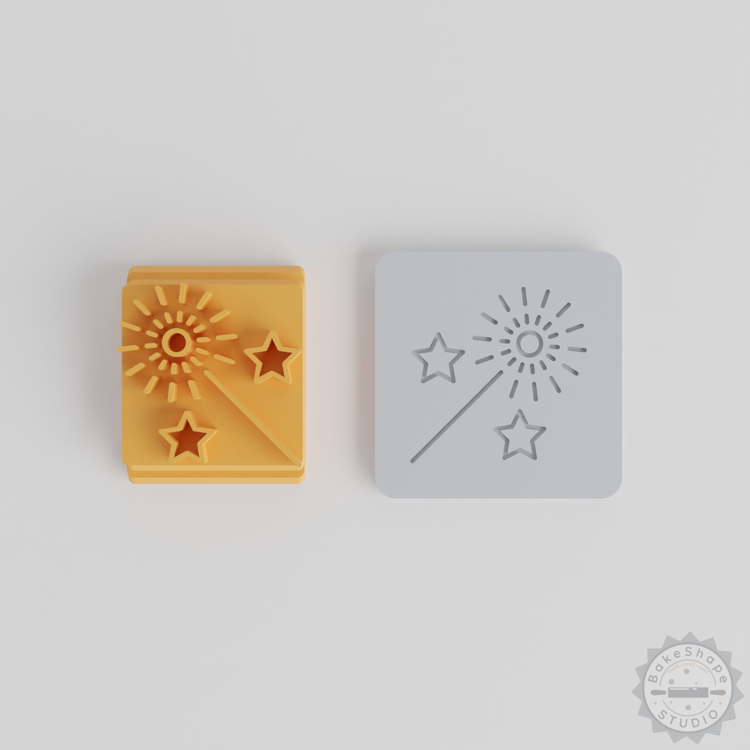Halloween Stamp Tile Set, 5 Sizes, Perfect for Clay, Cookie, Fondant Decoration