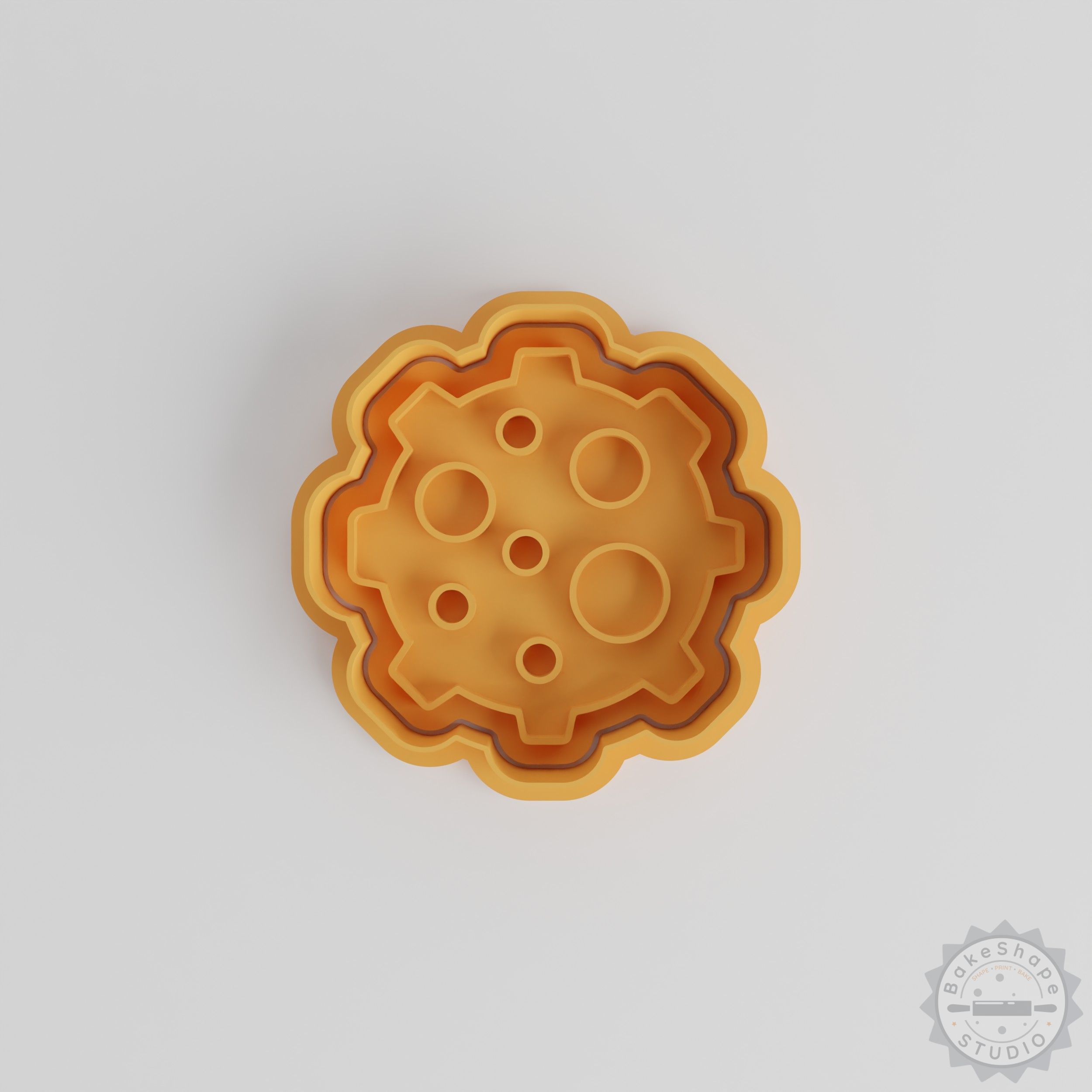 Meteor Cookie Cutter & Stamp Set, Shapes for Space-Themed Cookies, Fondant, 3 Sizes