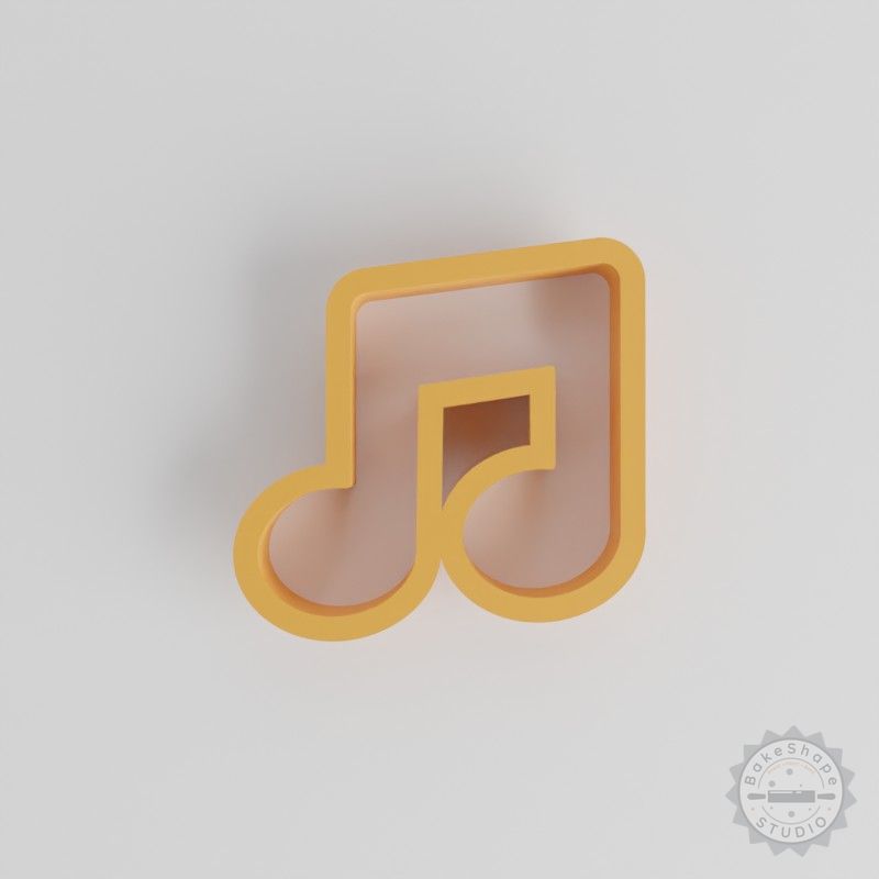 Music Note Shape Cutter Set, Cookie Fondant Clay Craft Tool, 18 Sizes, 18 Pieces