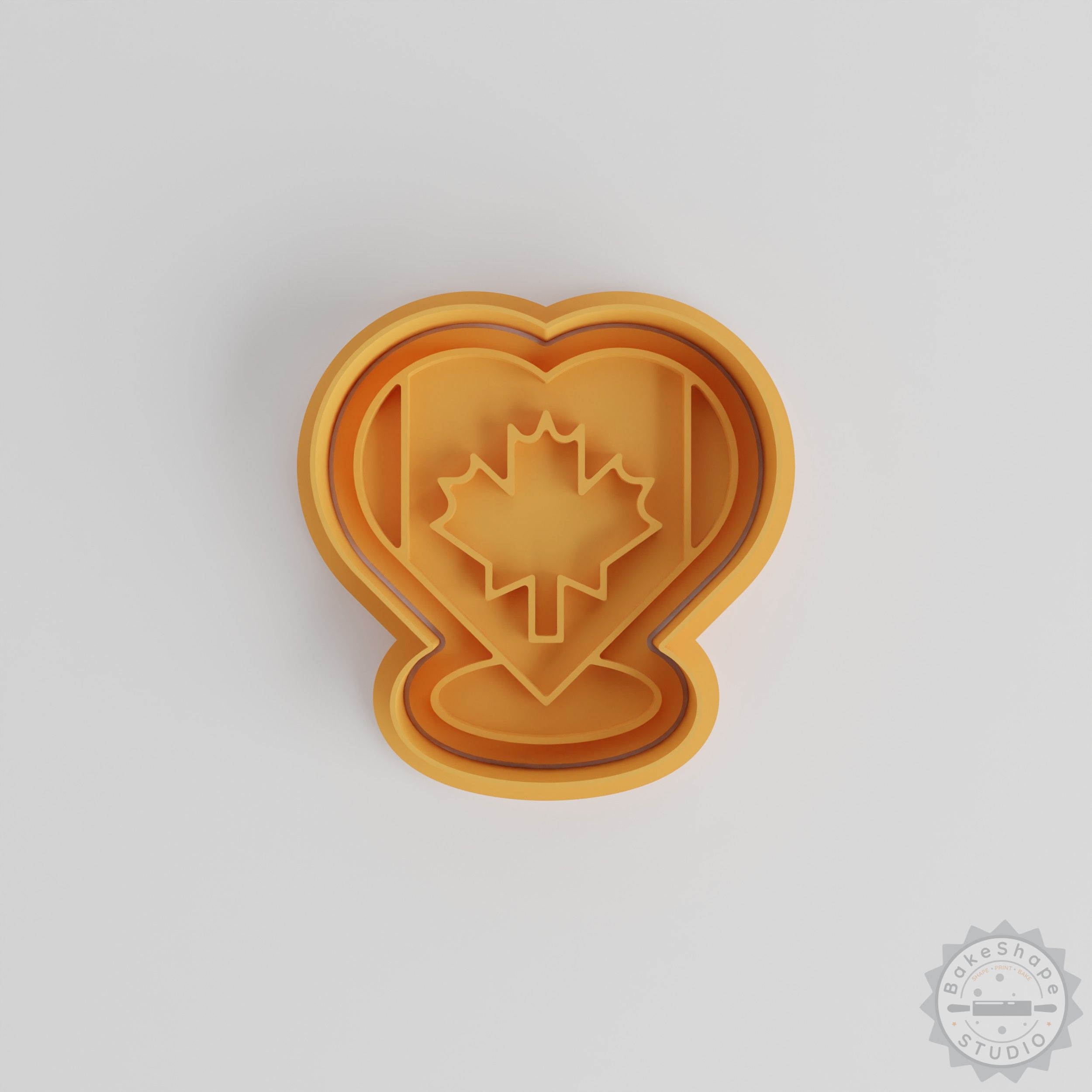 Heart Cookie Cutter and Stamp Set, 6 Piece, Fondant and Dough Shapes, Valentine's Day Baking Tool Collection