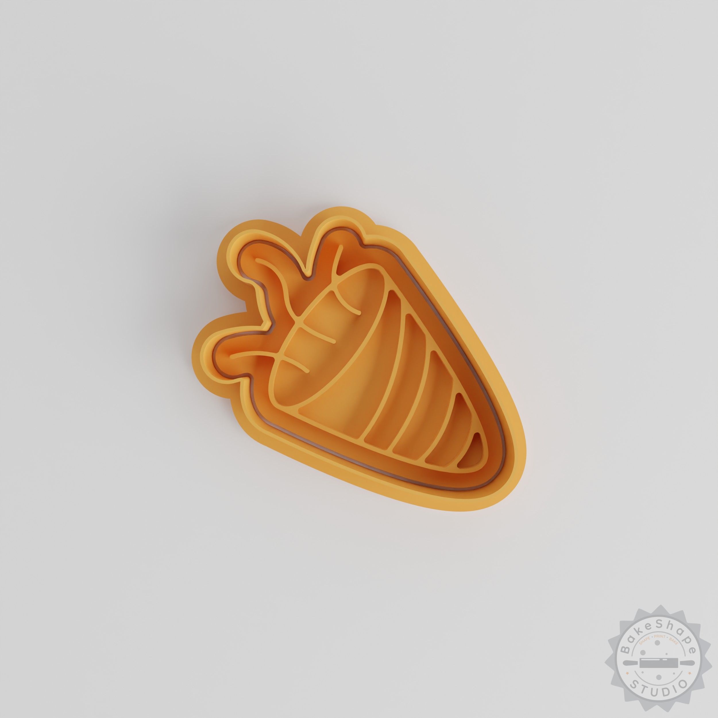 Party Popper Cookie Cutter Set, 6-Piece Shape and Stamp for Fondant, Celebration Baking Tools