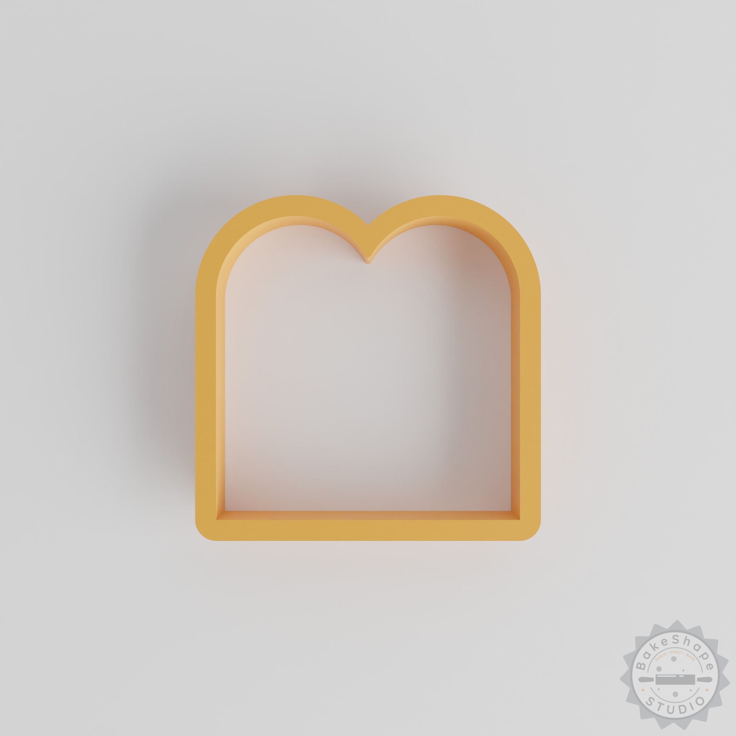 18-piece geometric shape cutter set STL file for 3D printing used for cookie cutters and crafting