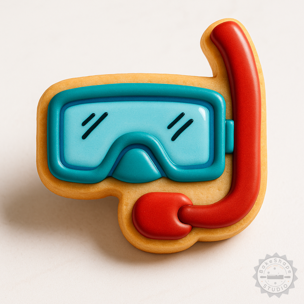 Decorated example 1 of Snorkel Set, Diving Tube, Swimming Gear, Underwater Breather, Aqua Snorkel Package