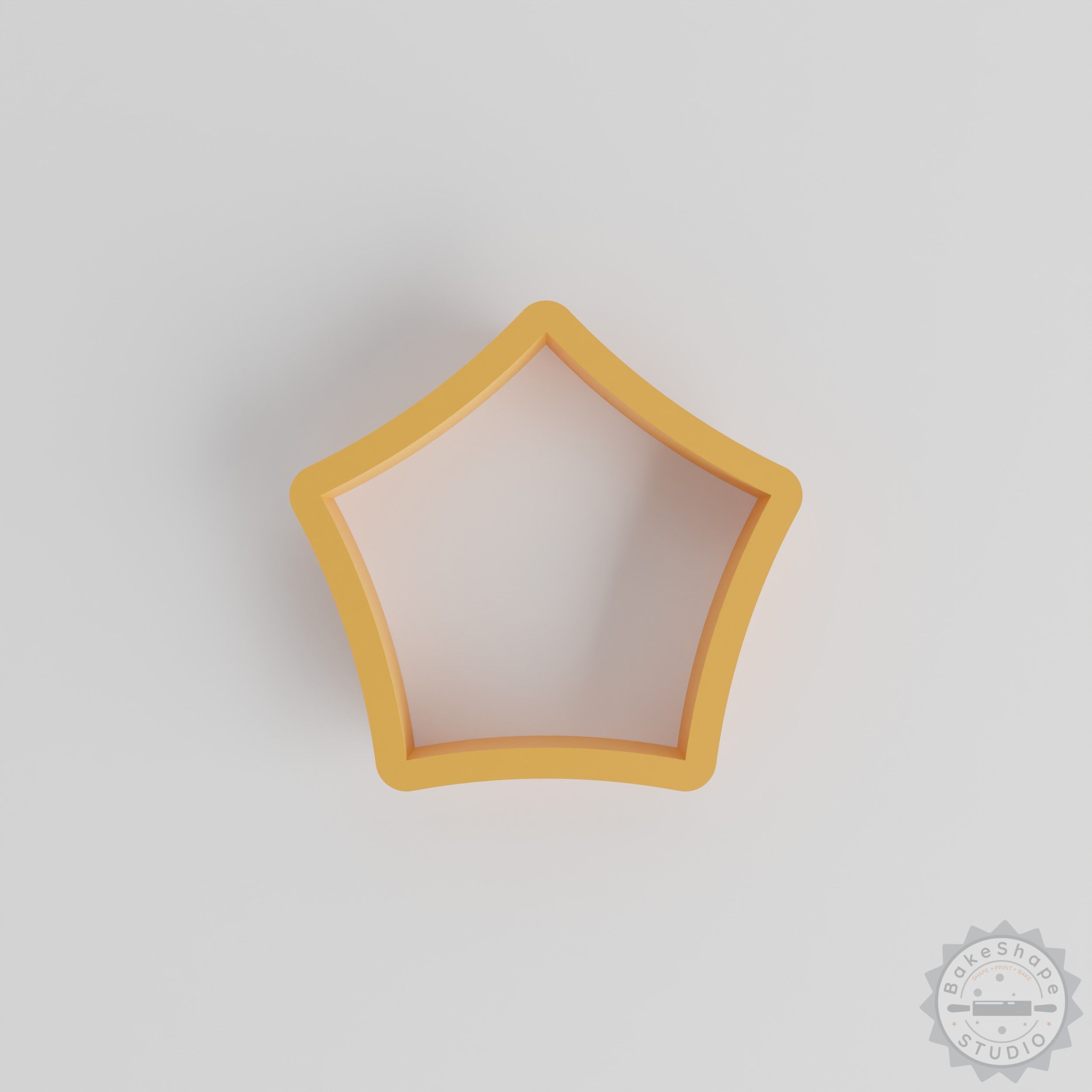 Star shape cutter set STL files for 3D printing cookie, fondant, and clay crafting