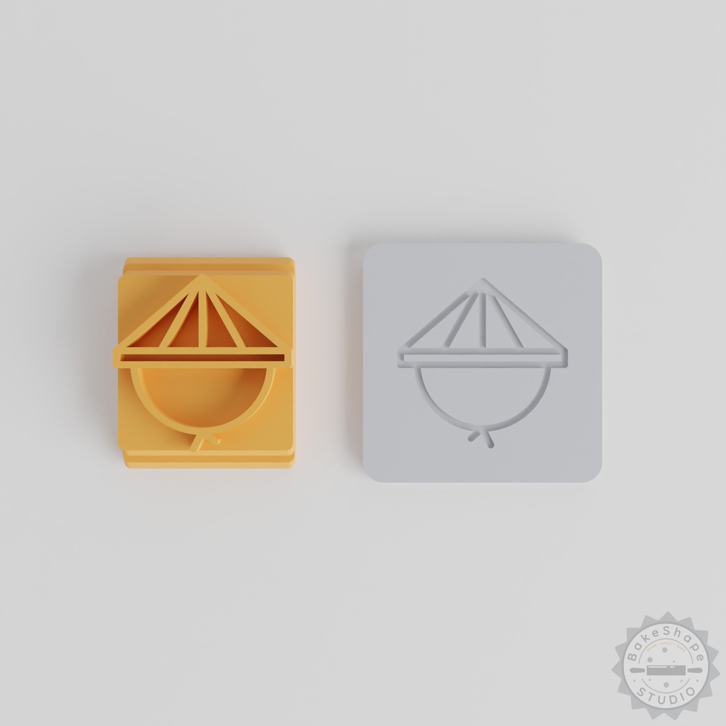 Traditional Hat Stamp Set, Cultural Theme, 5 Sizes for Clay and Fondant, Perfect for Crafts and Baking