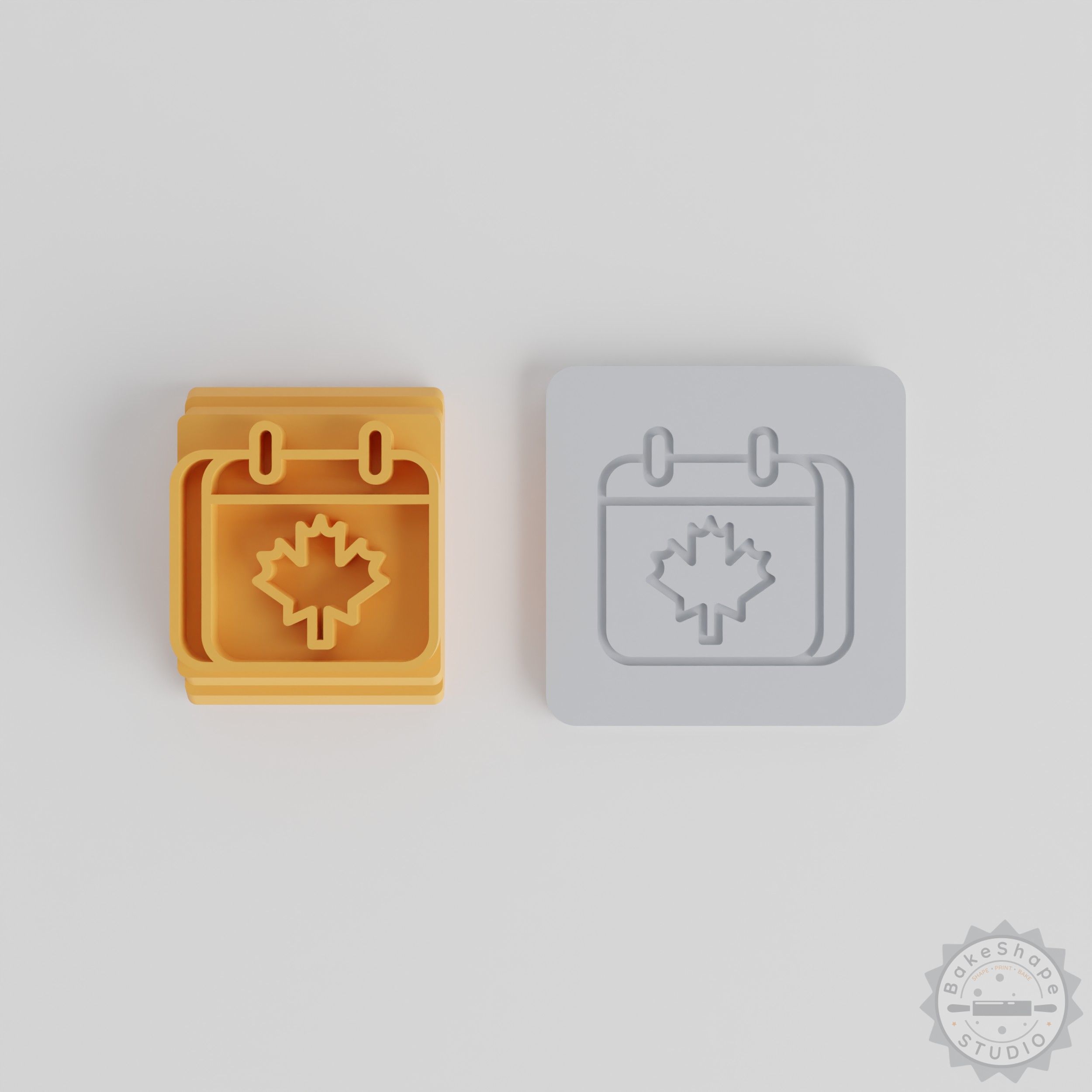 Clay and Cookie Stamp Set, 5 Motif Sizes, Perfect for Culinary and Crafting Needs