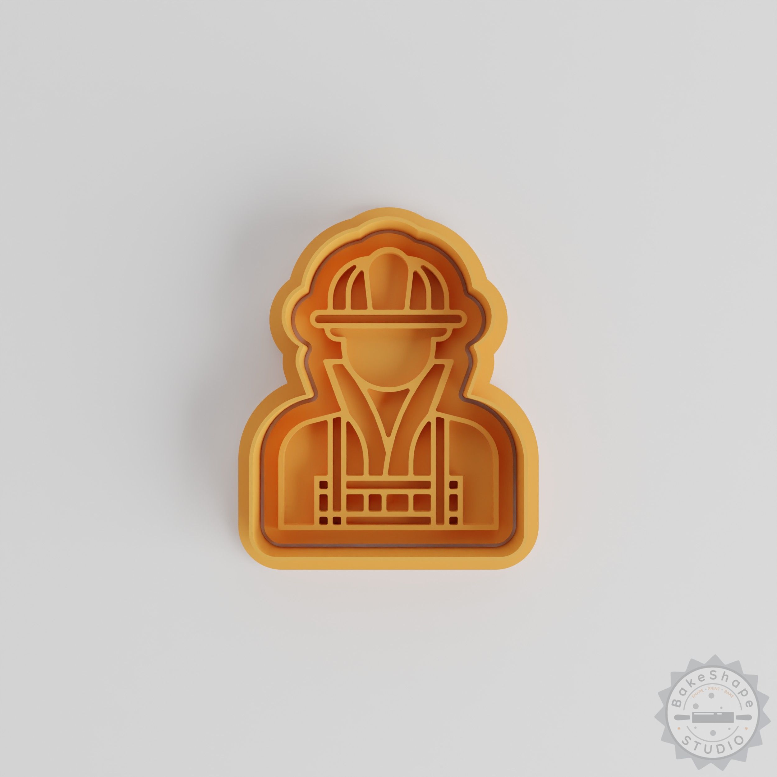 Firefighter Cookie Cutter & Stamp Set, 6 Pieces, Perfect for Fondant Baking