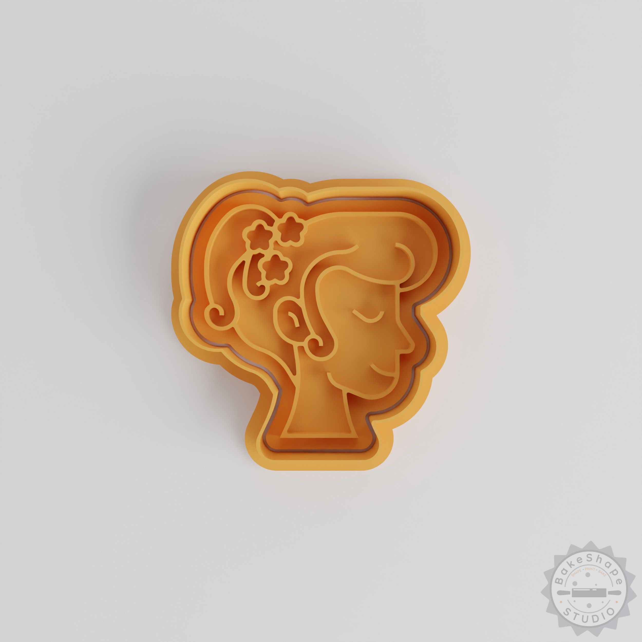 Barrette Shape Cutter & Stamp Set, 6-Piece, S/M/L, Perfect for Cookies & Fondant