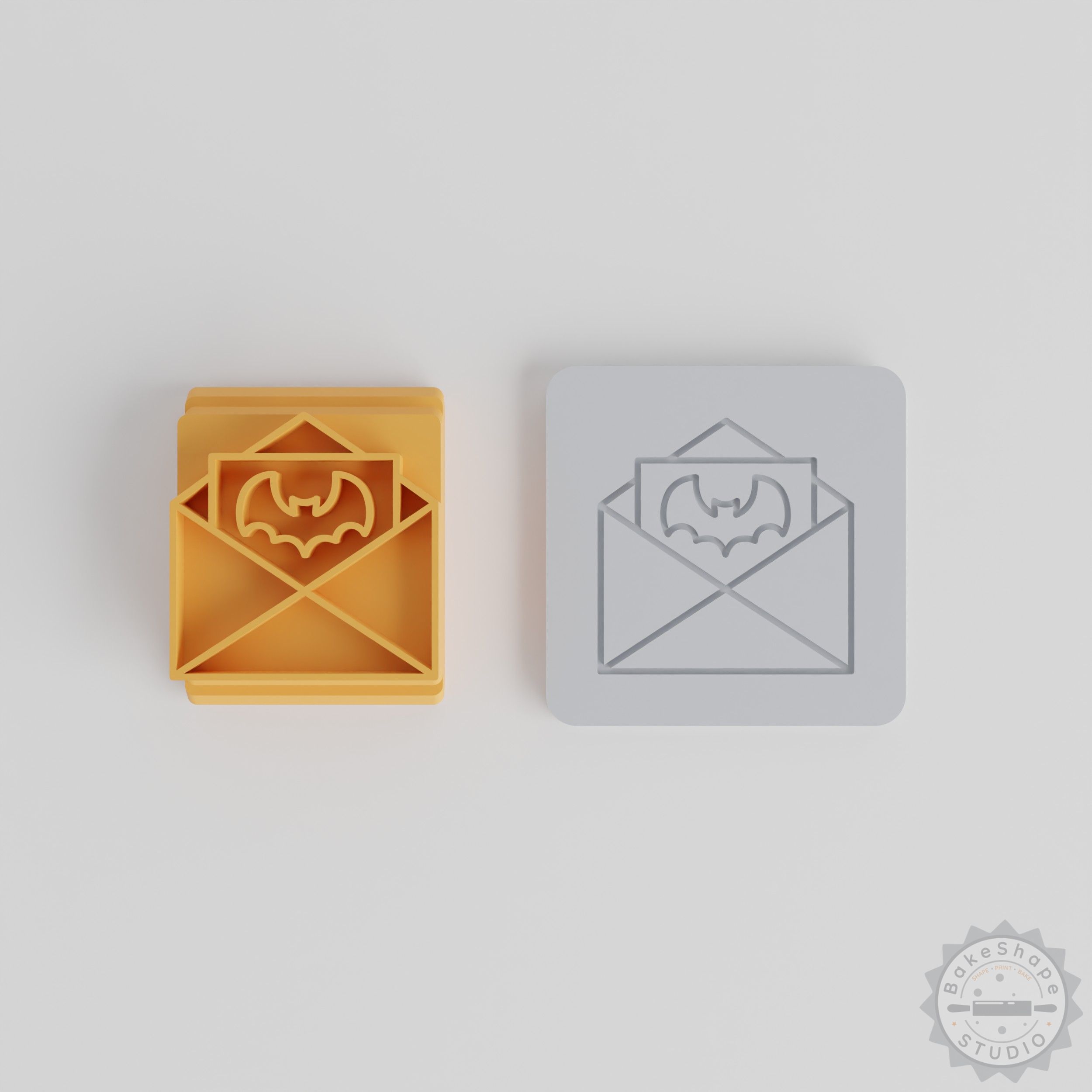 Halloween Invitation Stamp Set, 5 Sizes, Perfect for Clay, Cookies, Fondant Decoration