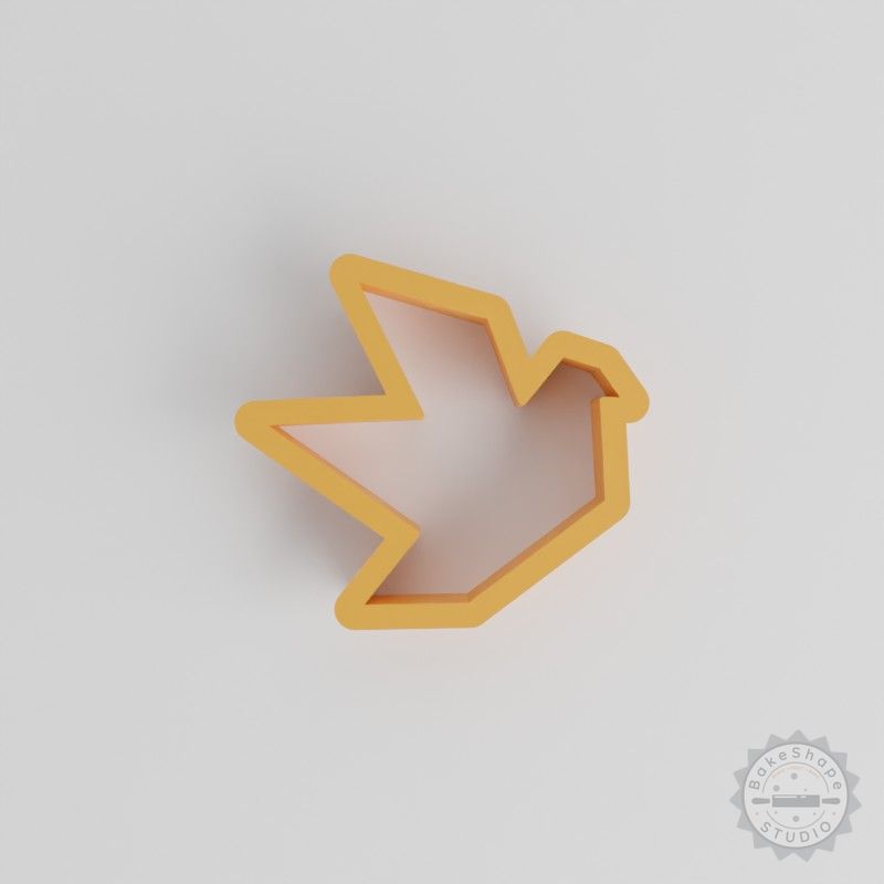 Dove Shape Cutter Set for Cookies, Fondant, Clay - 18 Piece 0.75"-5" Bird Design
