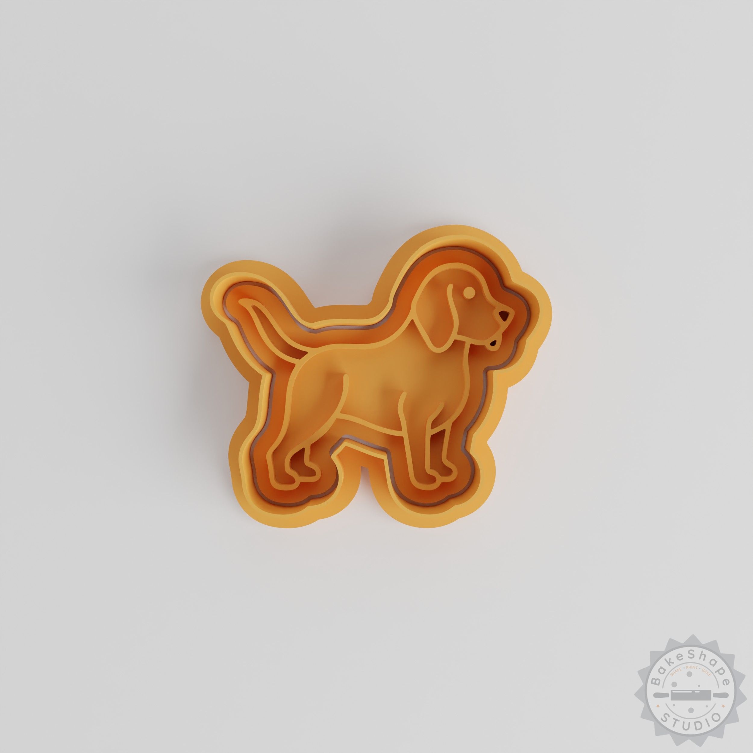 Beagle Shape Cutter and Stamp Set, Cookie and Fondant, 6-Piece S/M/L Sizes, Dog Breed Design