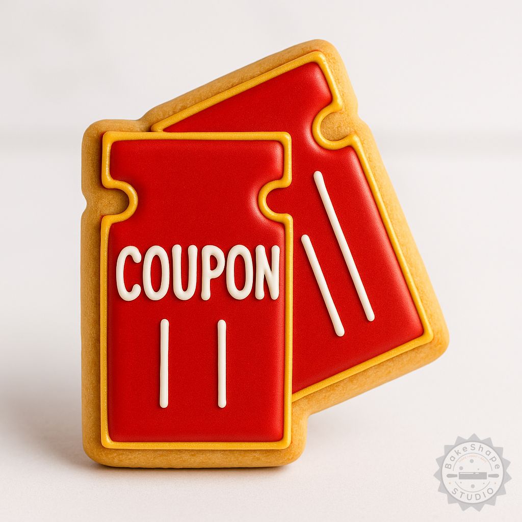 Shape cutter and stamp cookie and fondant tool STL set for 3D printing in small, medium, and large sizes