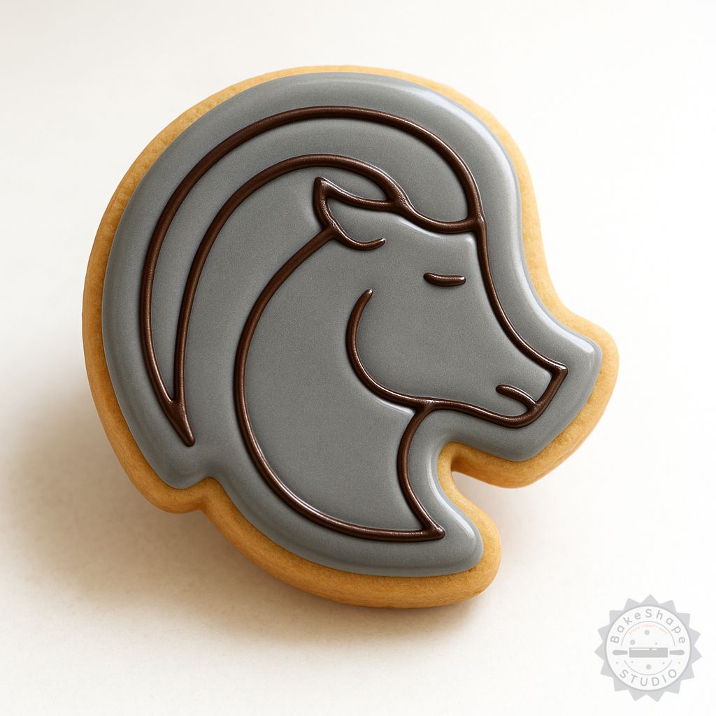 Aries zodiac shape cookie cutter and stamp set STL files for 3D printing with three sizes