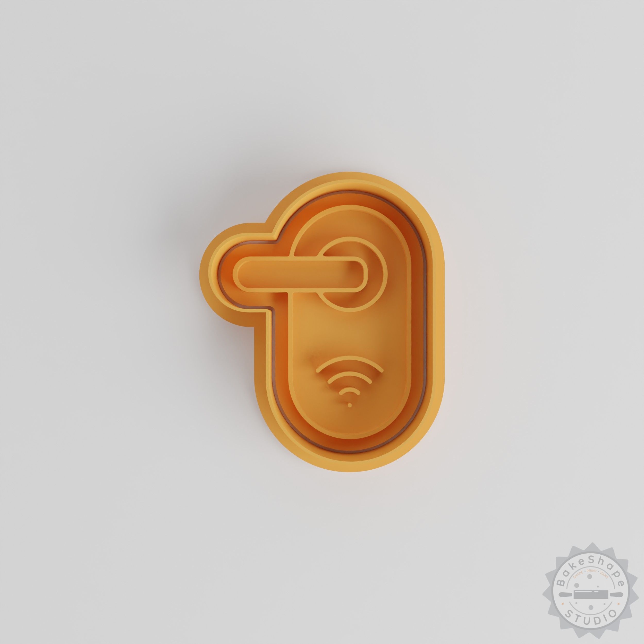 Smart Wifi Door Handle, Wireless Entry, Home Security Signal Handle Set