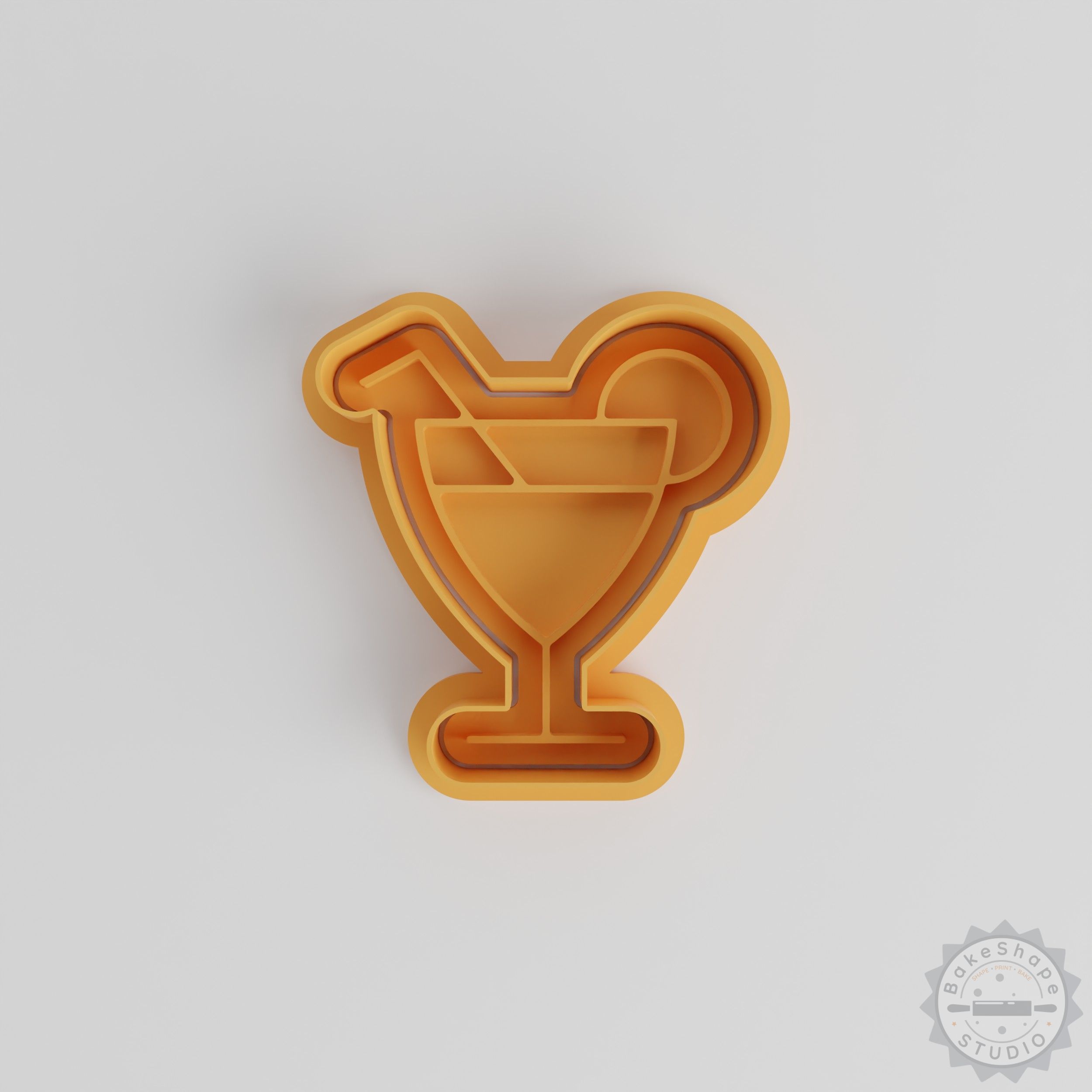 Lemonade Cookie Shape Cutter & Stamp Set, 6 Pieces, S/M/L Sizes for Cookies & Fondant