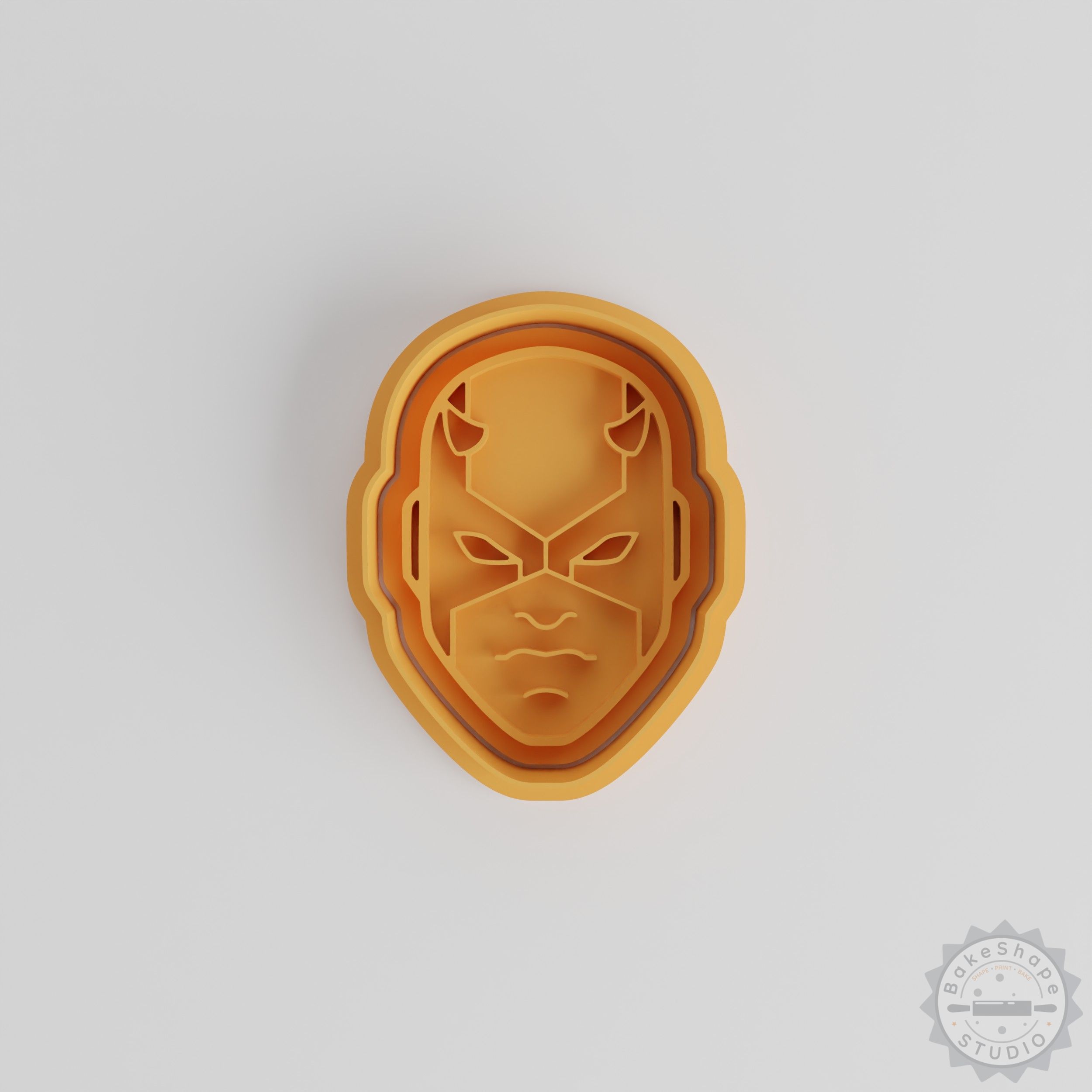 Hero Shape Cutter, Stamp Set, 3 Sizes, Perfect for Cookies, Fondant (6 Pieces)