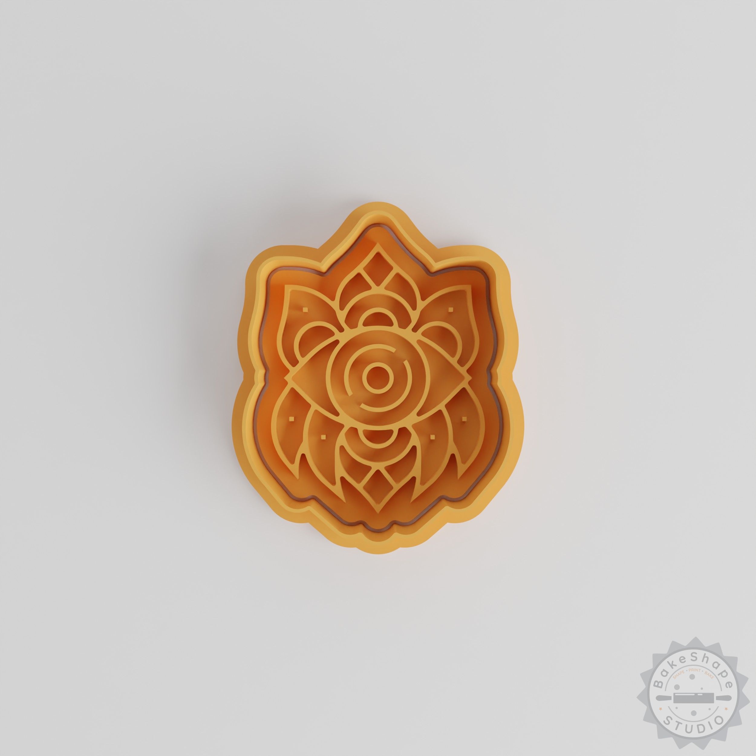 Aztec Eye Cookie Cutter Stamp Set, Boho Style, 6-Piece, Perfect for Fondant & Cookies, Small/Medium/Large