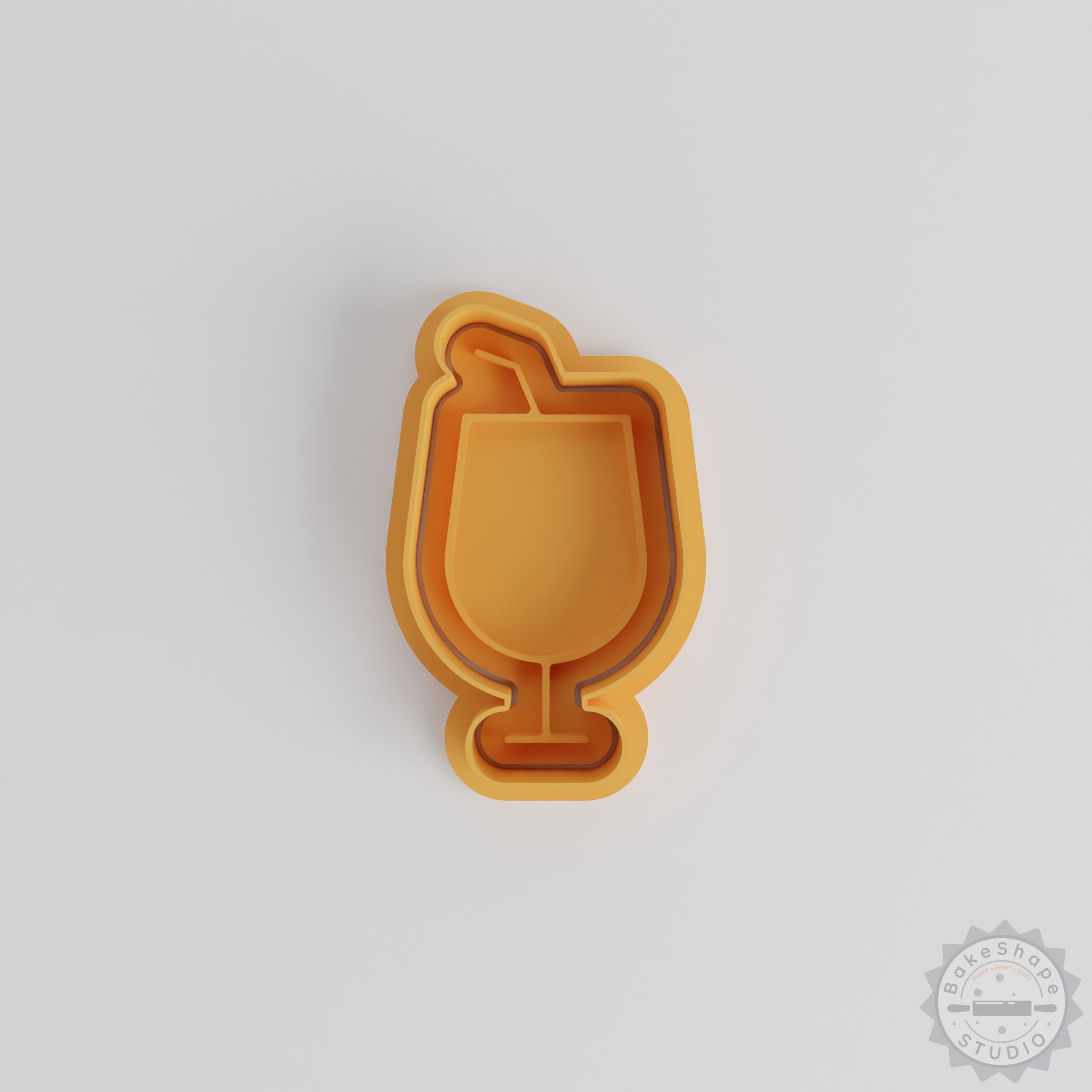 Set of 6 Juice Design Cookie Cutters and Stamps, Perfect for Cookies and Fondant, S/M/L Sizes
