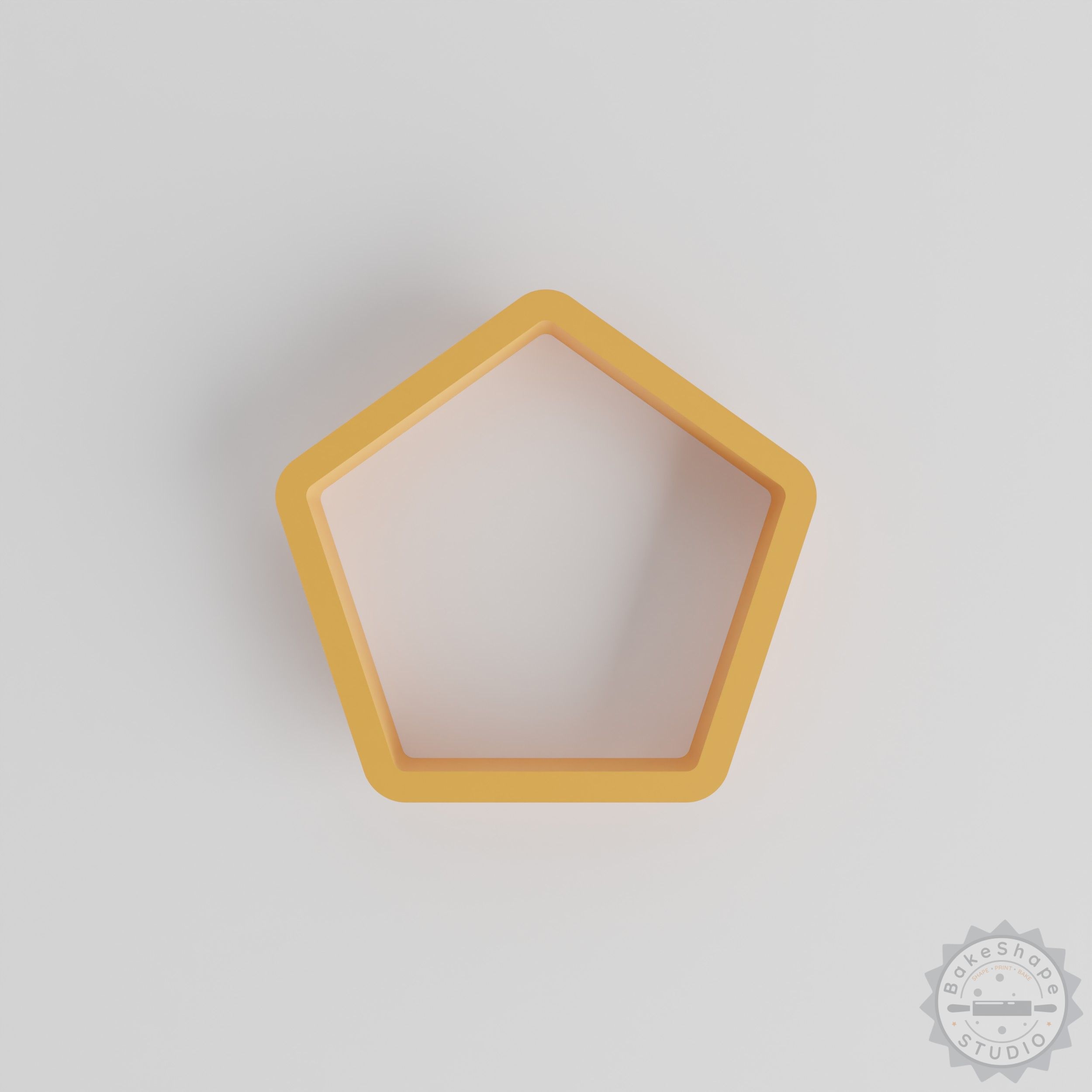 Pentagon Shape Cutter, 18 Sizes 0.75"-5" for Cookies, Fondant, Clay