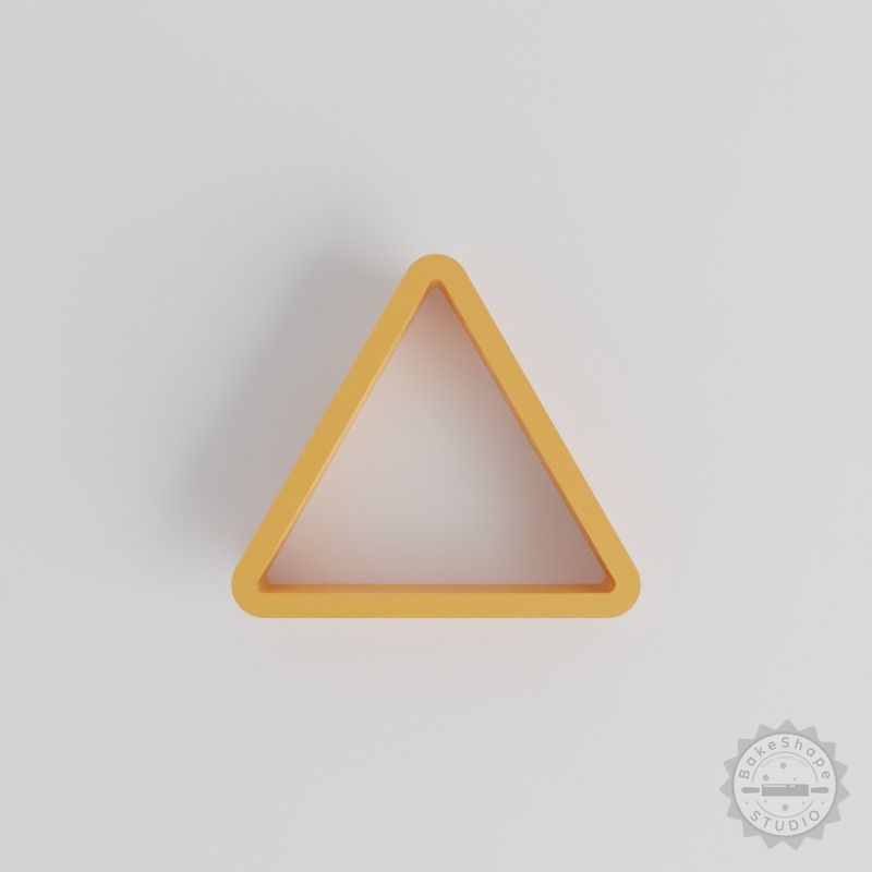 Triangle Shape Cutter Set for Cookies, Fondant, and Clay, 18 Sizes from 0.75" to 5.00"