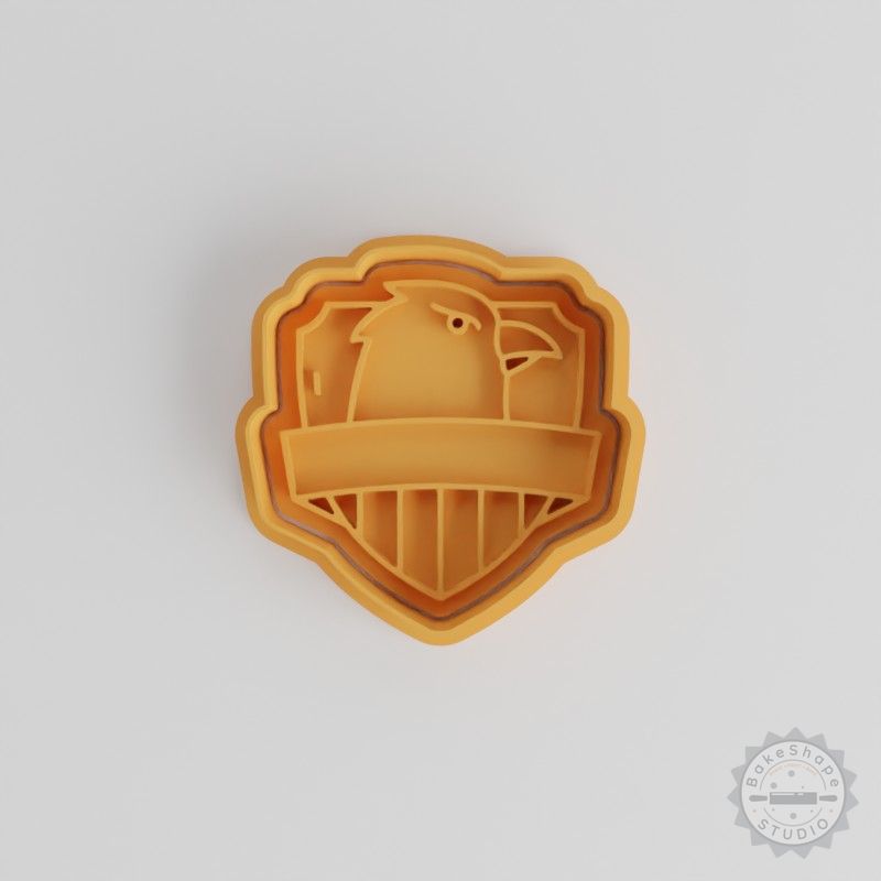 Eagle Badge Cutter & Stamp Set, 6-Piece, Bird Cookie & Fondant Mold, S/M/L Sizes