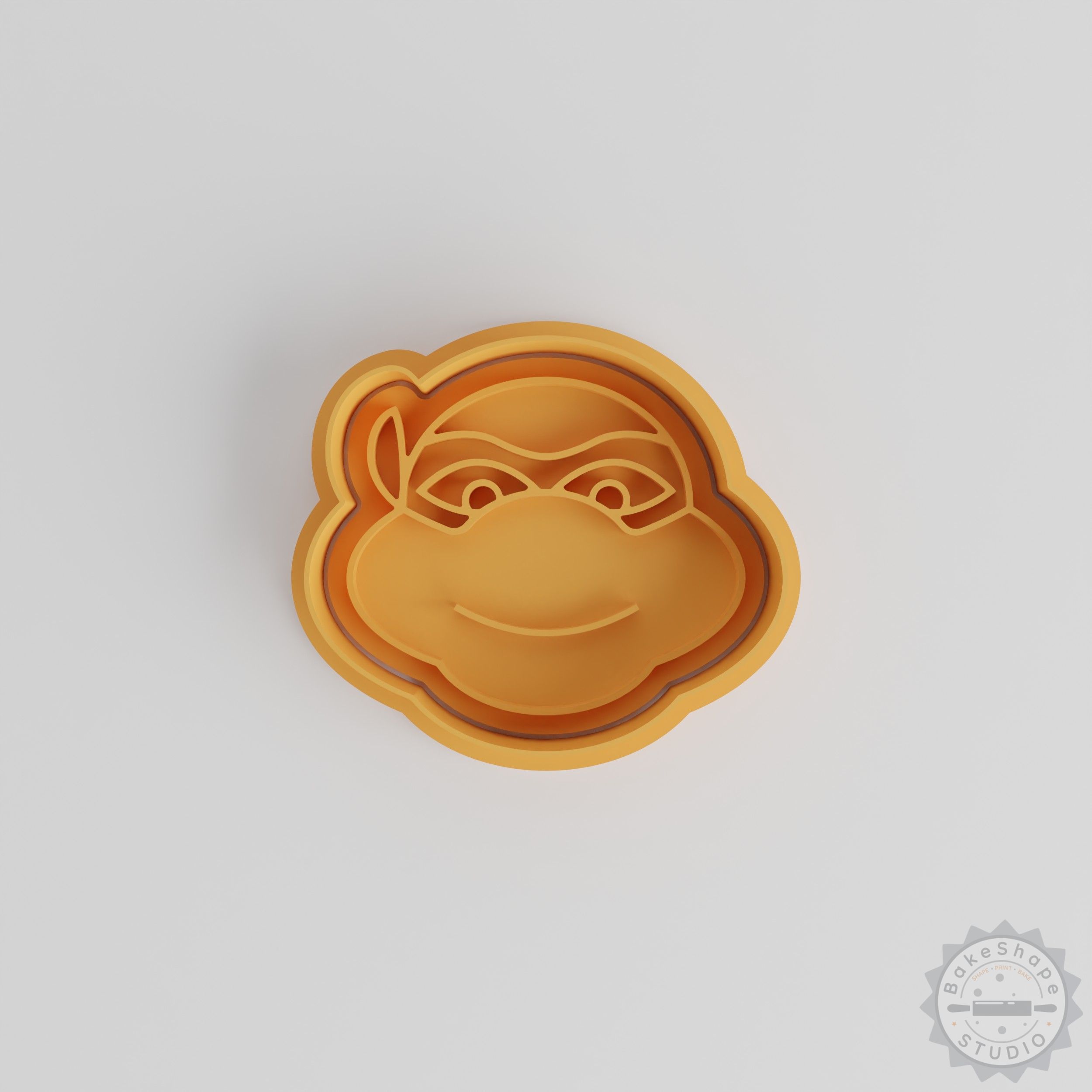 Ninja Shape Cutter & Stamp Set, Perfect for Cookies & Fondant, Includes 6 Pieces in S/M/L Sizes