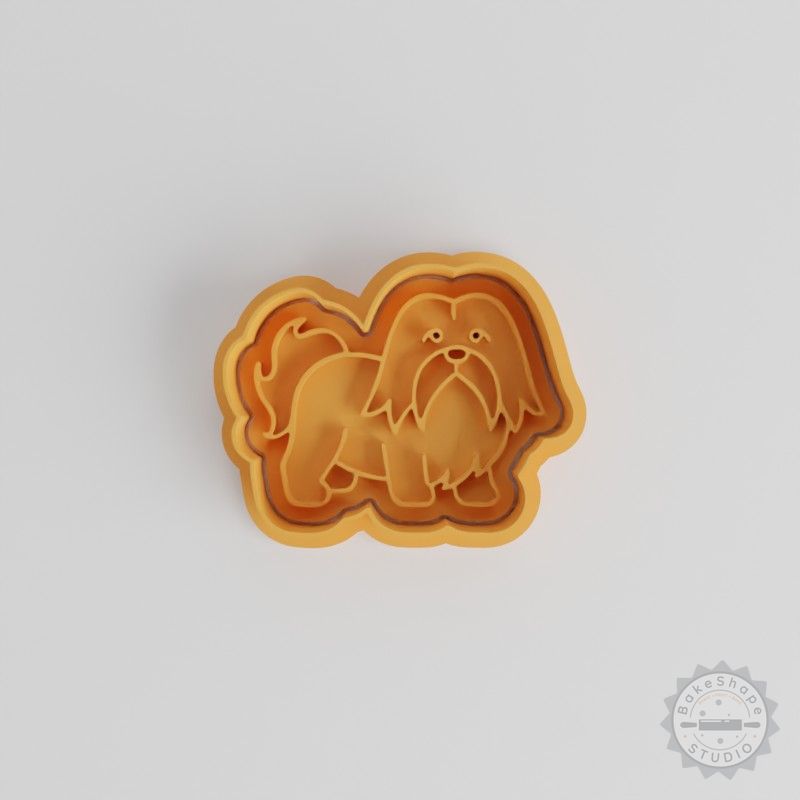 Shih Tzu Cookie Cutter Set, 6 Piece, S/M/L, Pet Dog Shape, Perfect for Cookies & Fondant