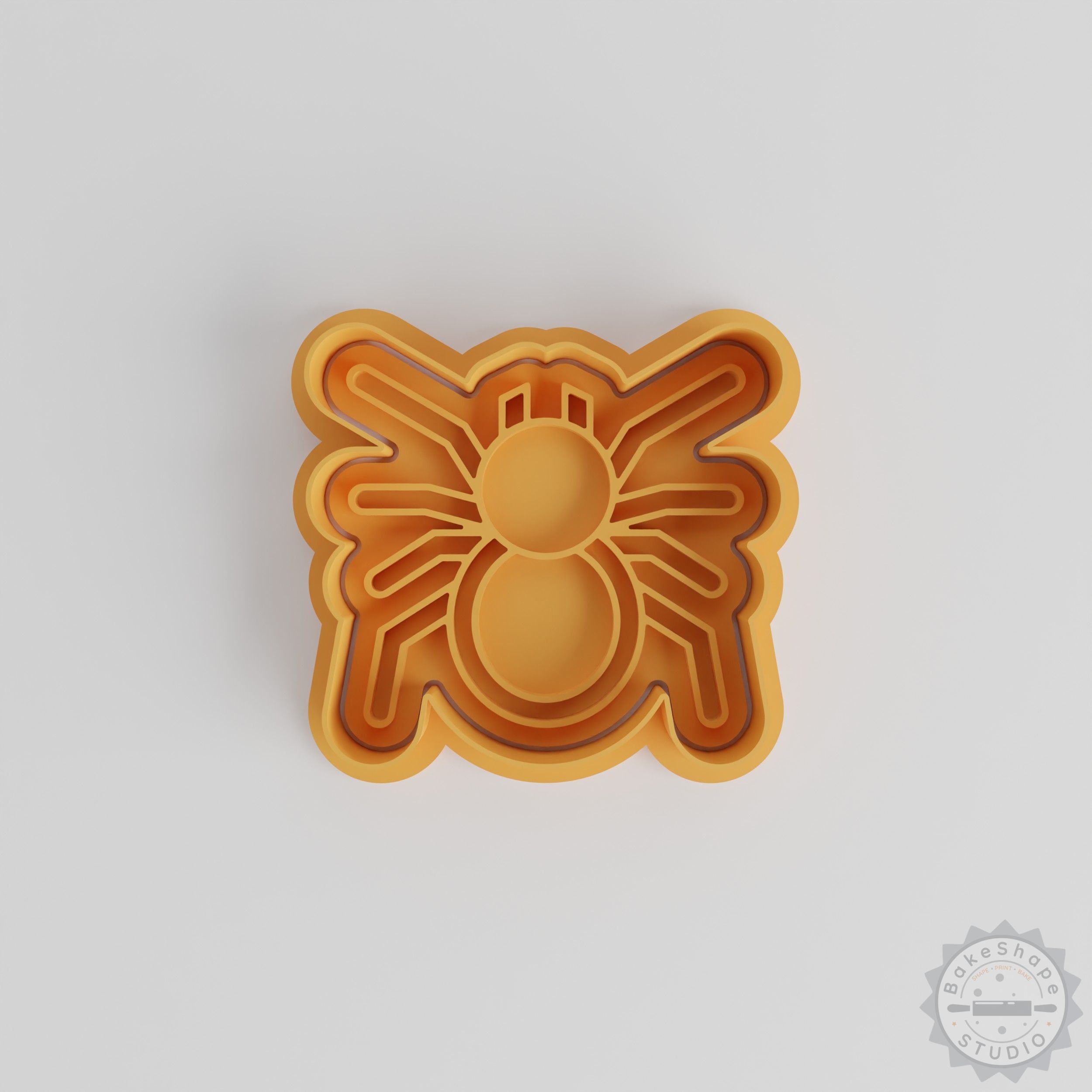 Tarantula Shape Cutter & Stamp Set, 6-Piece, Perfect for Cookies & Fondant, Includes S/M/L Sizes