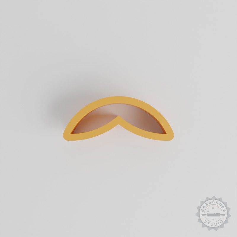 Moustache Shape Cutter Set, 18 Piece, Multiple Sizes 0.75"-5.00", Perfect for Cookies, Fondant, Clay