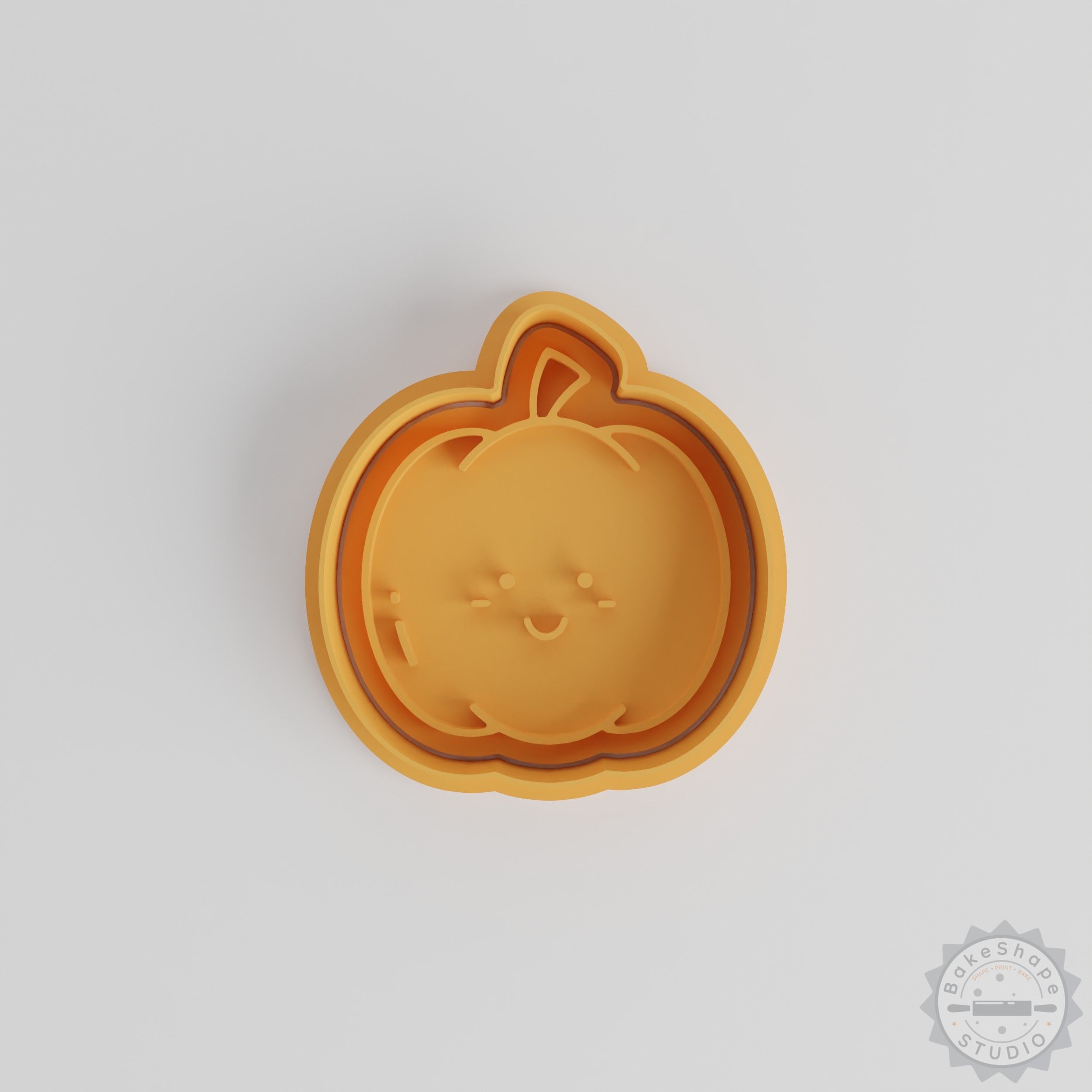 Pumpkin Faces Cutter and Stamp Set, 6 Pieces in S/M/L, Perfect for Cookies and Fondant