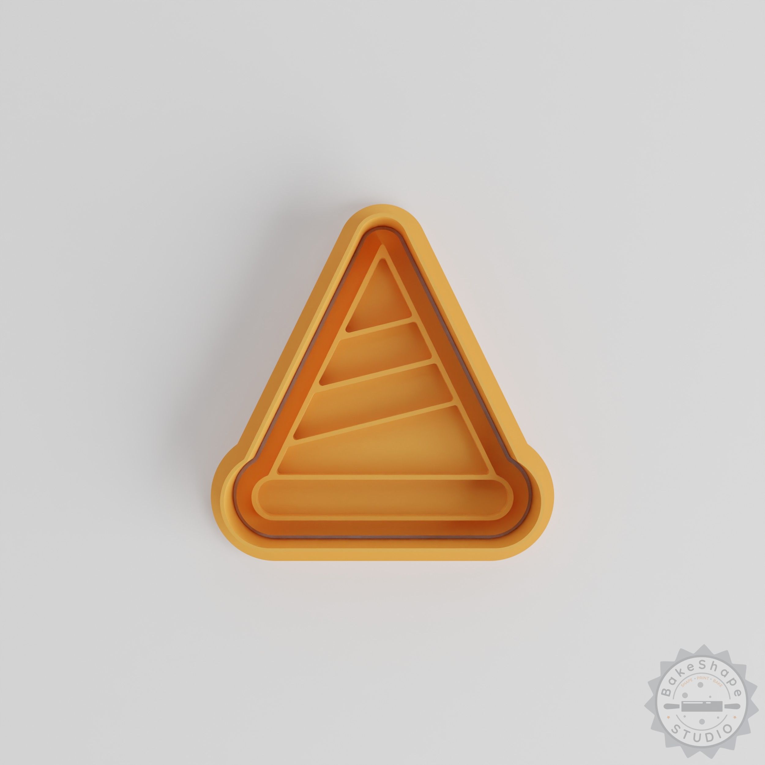 Party Cap Shape Cutter & Stamp Set, 3 Sizes, 6 Pieces, Ideal for Cookies & Fondant