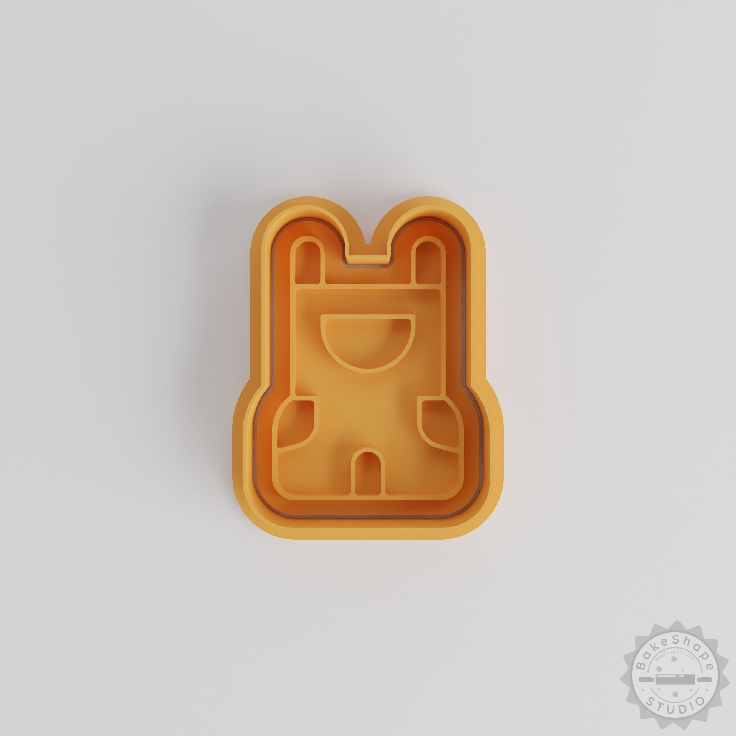 Overalls Cookie Cutter & Stamp Set, 6-Piece, S/M/L Sizes, Perfect for Cookies & Fondant